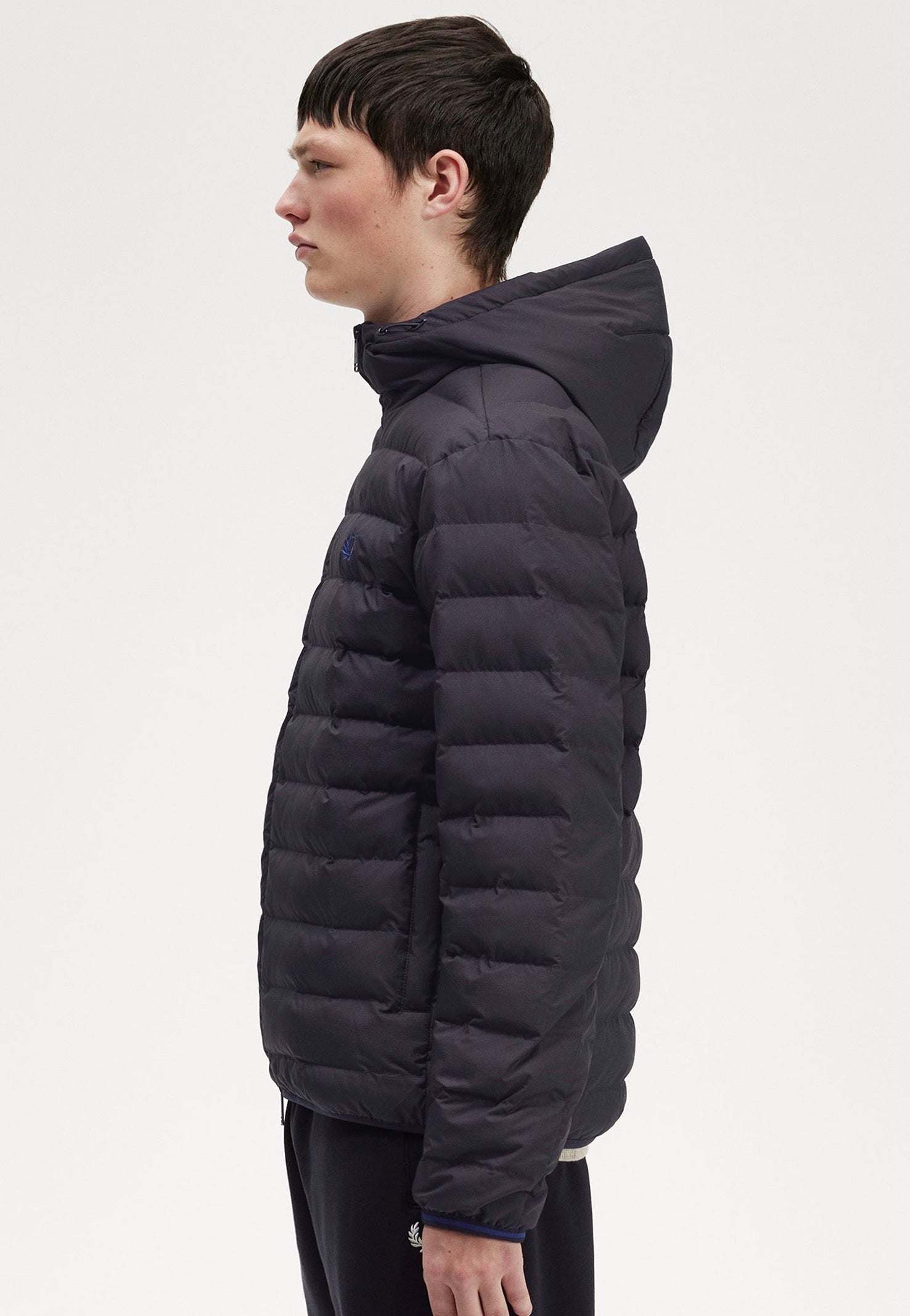 Fred Perry - Hooded Insulated Navy - Jacket | Men-Image