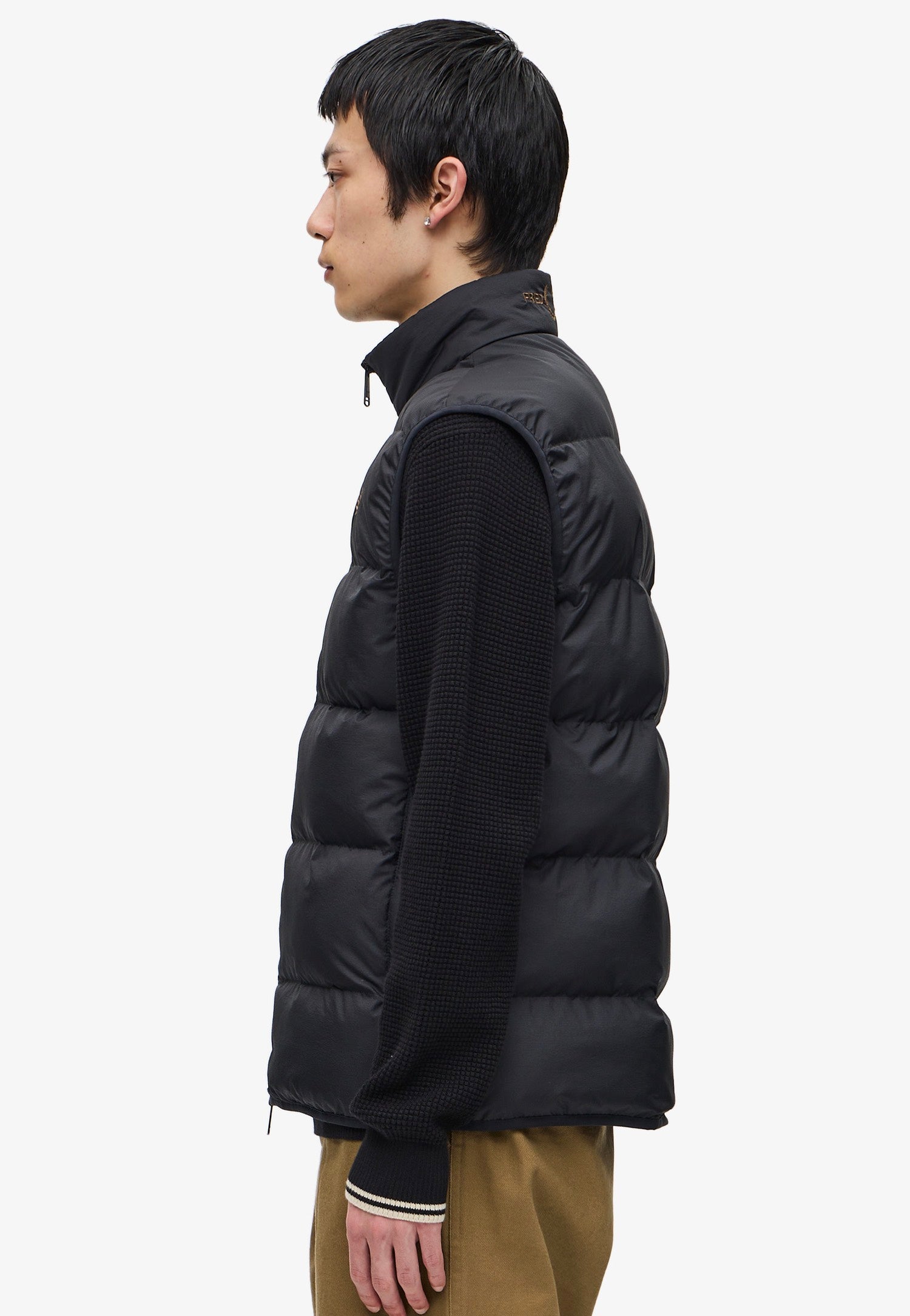 Fred Perry - Insulated Gilet Black - Vest | Men-Image