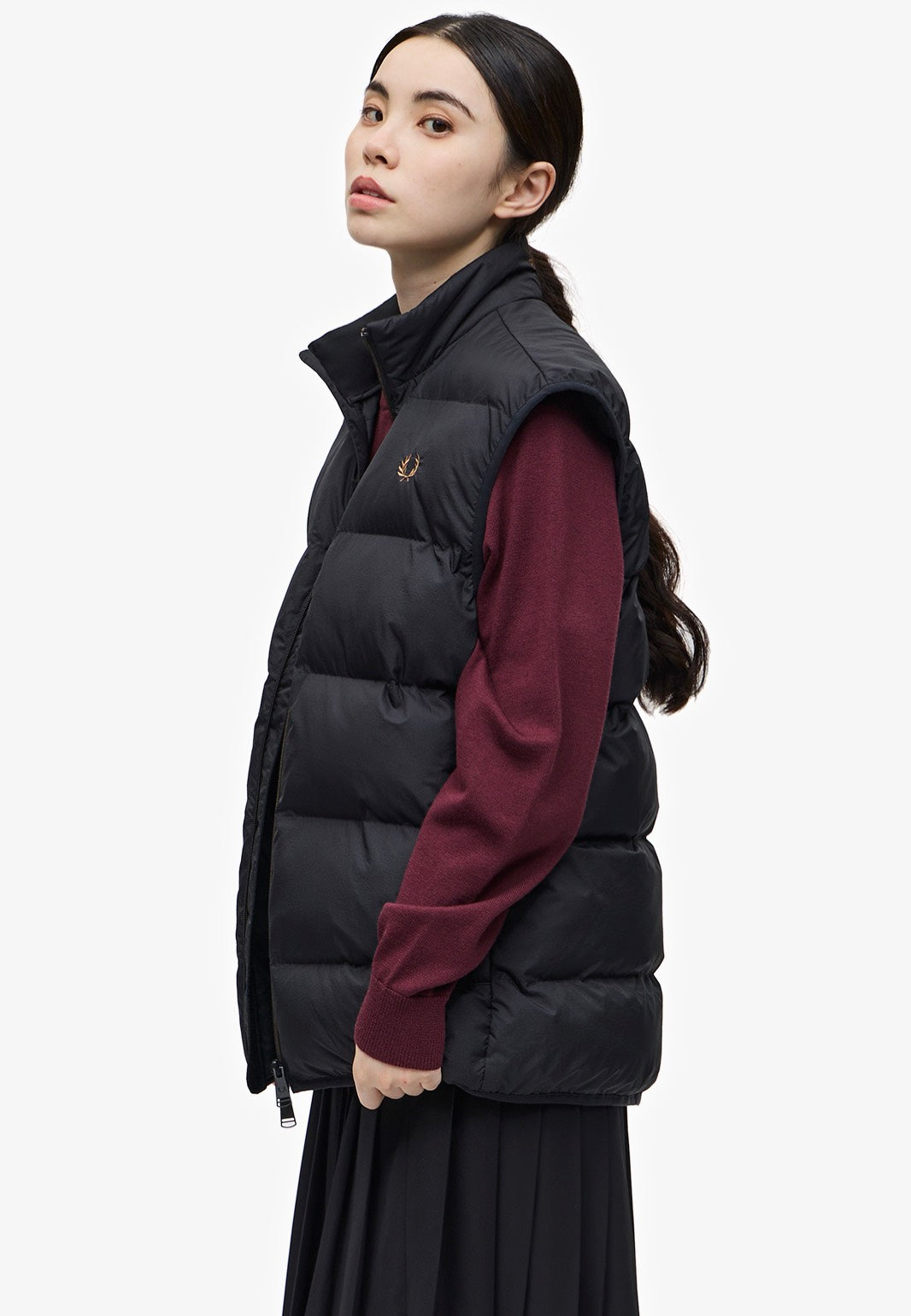 Fred Perry - Insulated Gilet Black - Vest | Men-Image