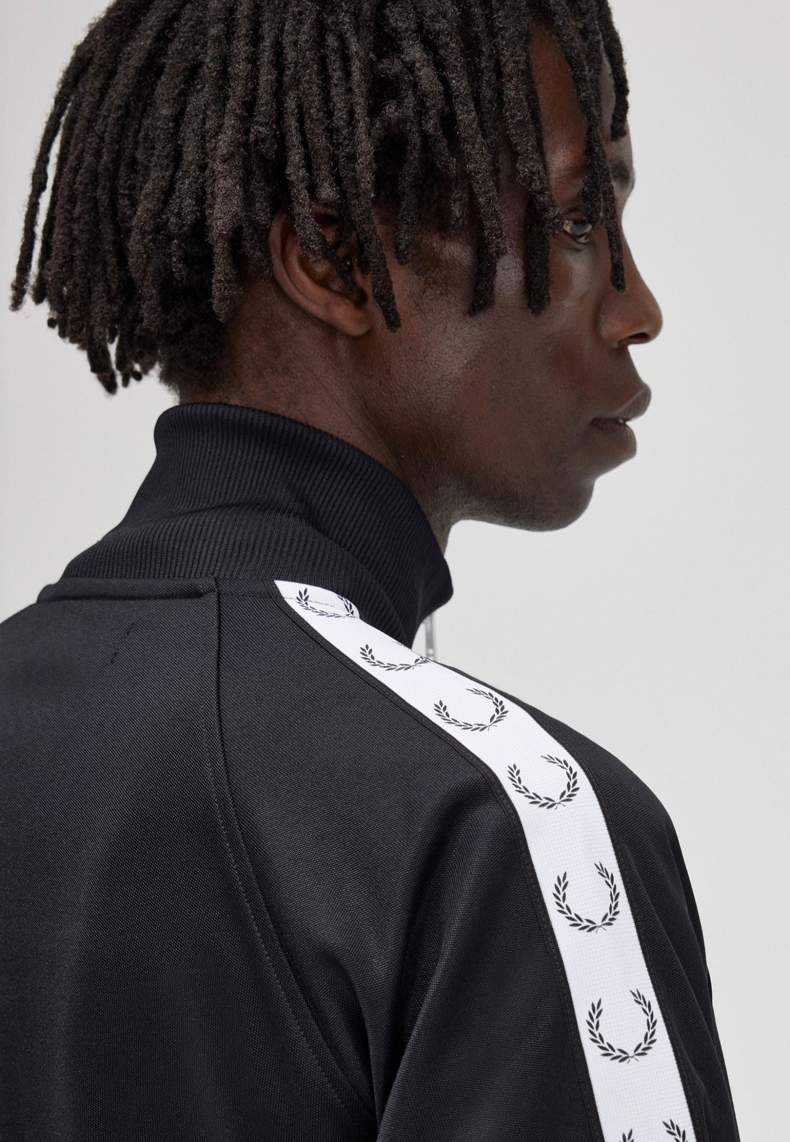 Fred Perry - Taped Black - Track Jacket | Men-Image