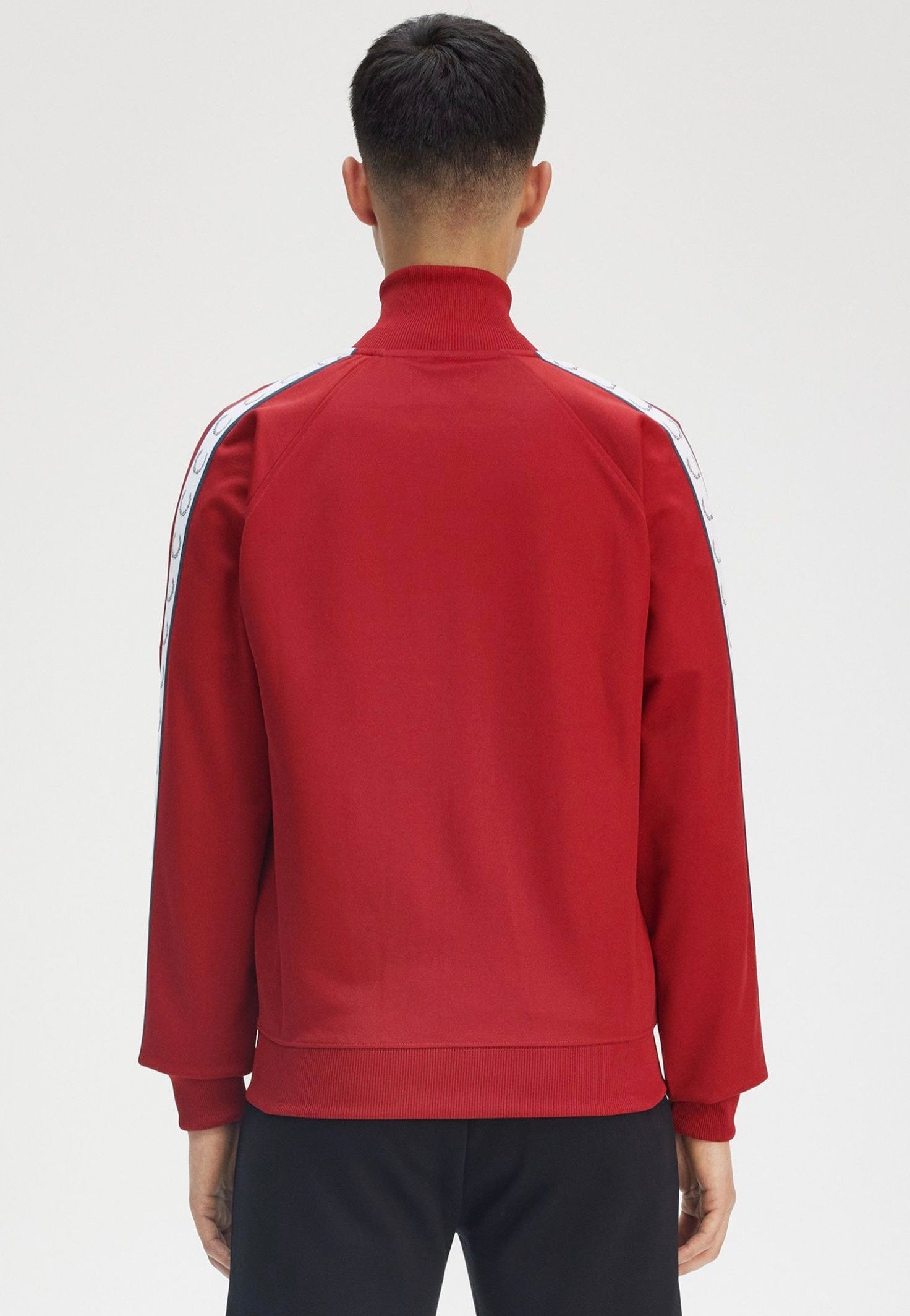 Fred Perry - Taped Track Burnt Red - Track Jacket | Men-Image