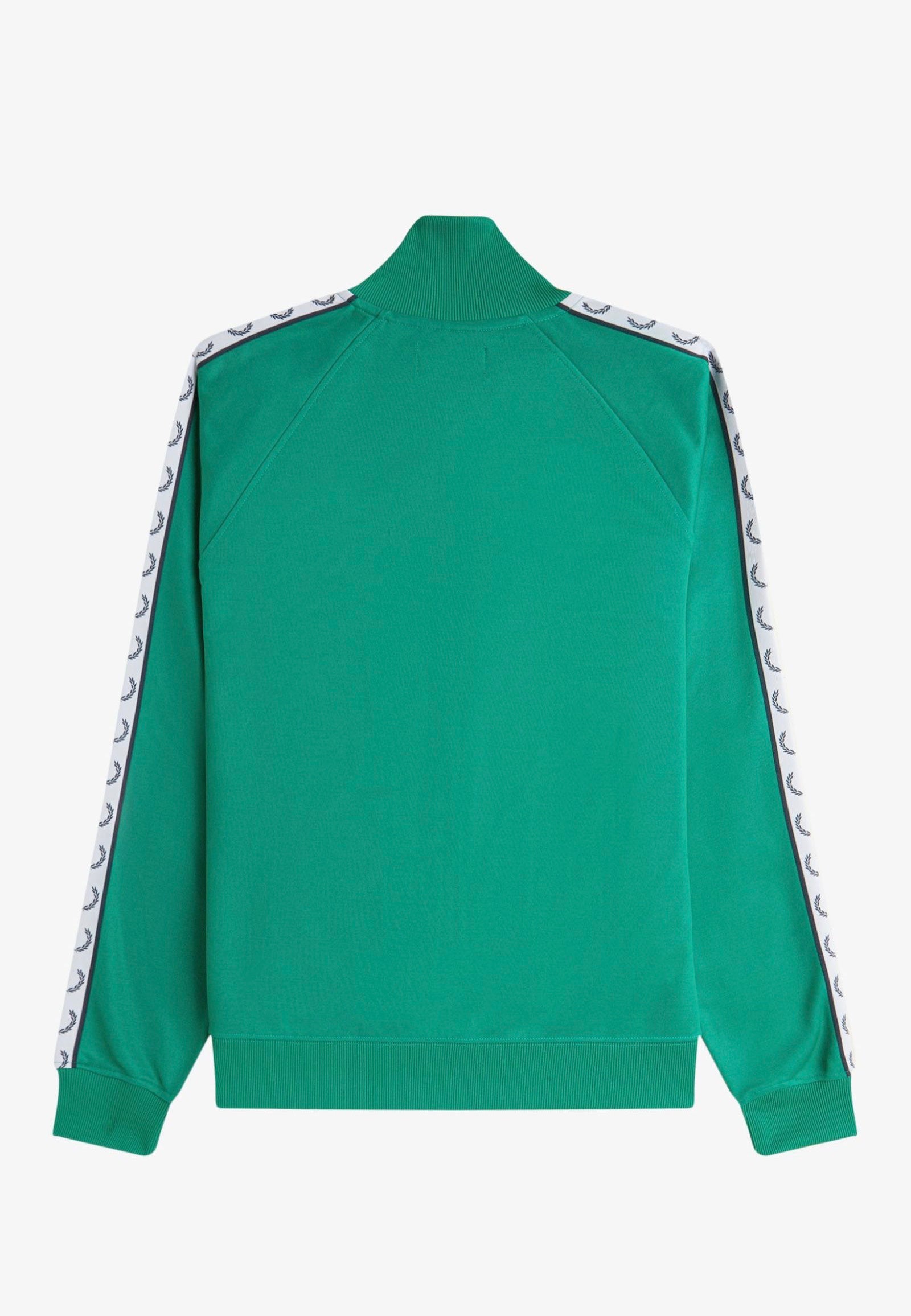 Fred Perry - Taped Track Label Green - Track Jacket | Men-Image