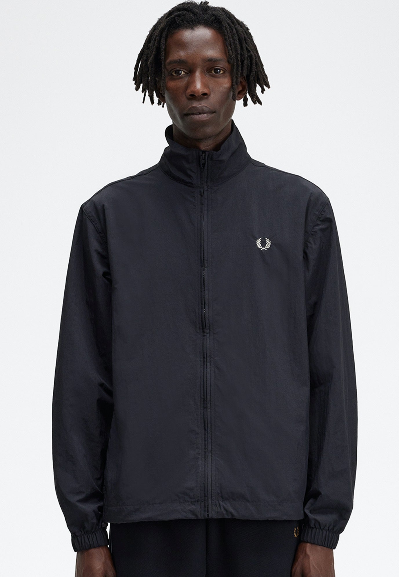 Fred Perry - Woven Track Black - Jacket | Men-Image