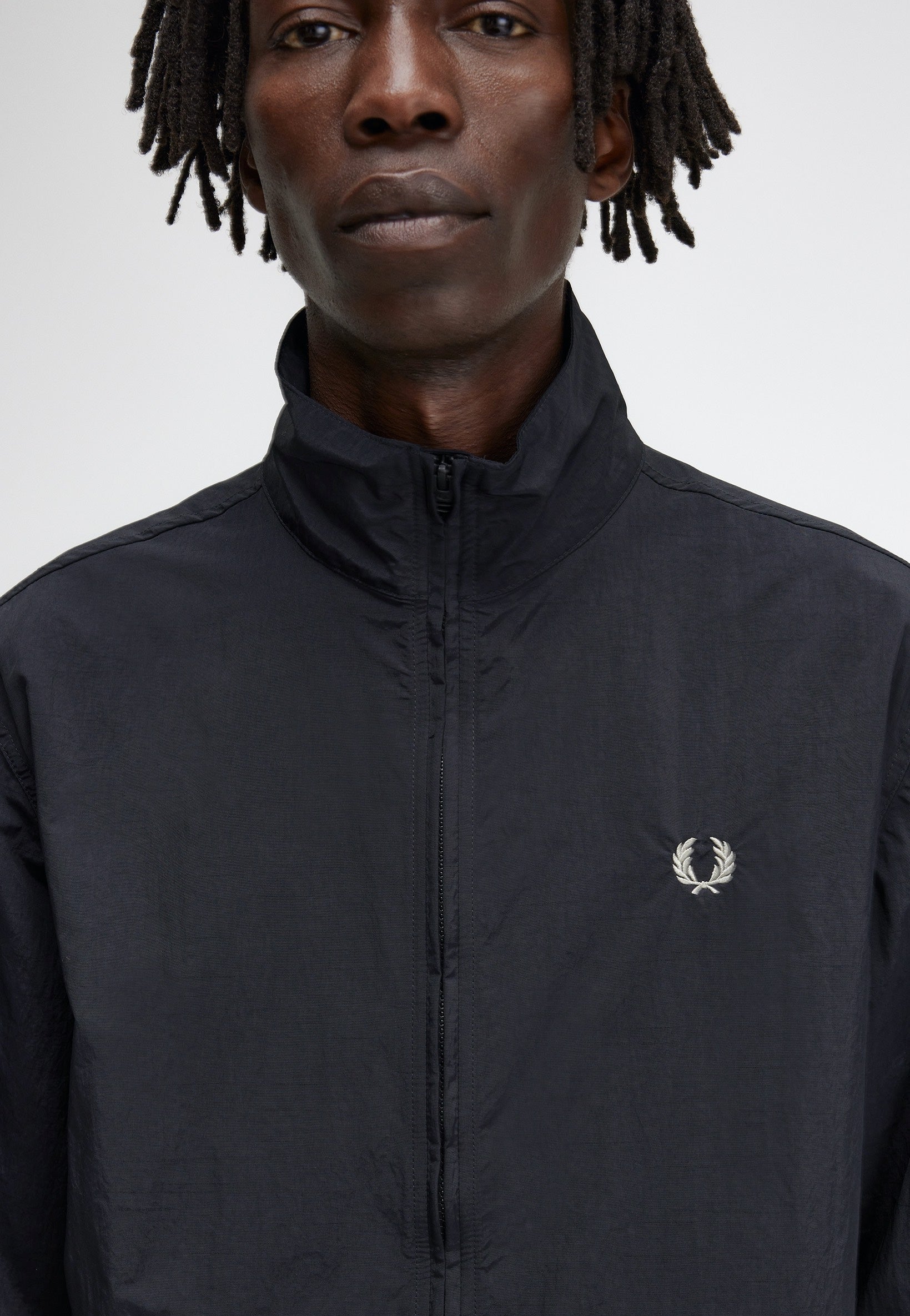 Fred Perry - Woven Track Black - Jacket | Men-Image