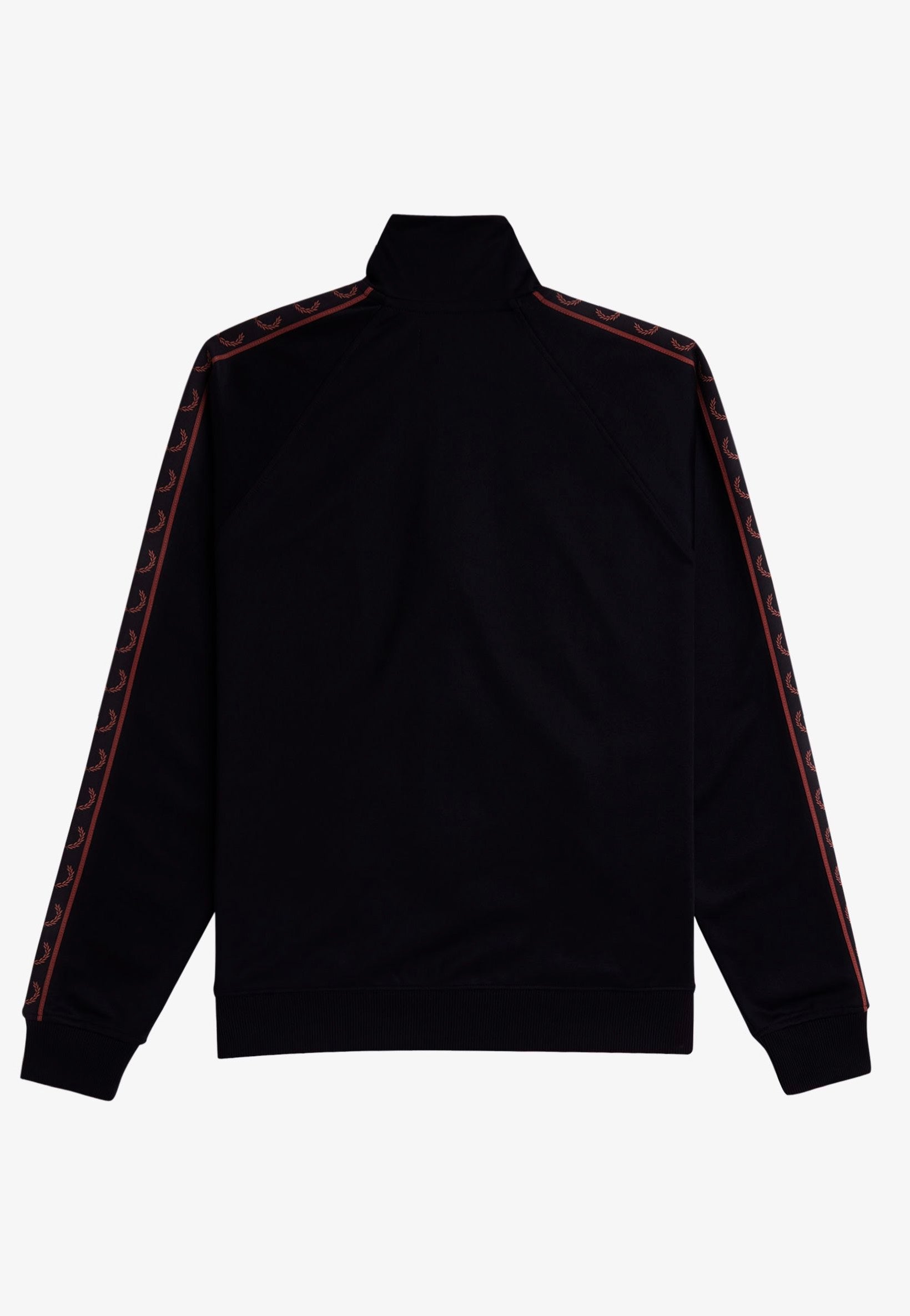 Fred Perry - Contrast Tape Track Black/Whisky Brown - Track Jacket | Men-Image