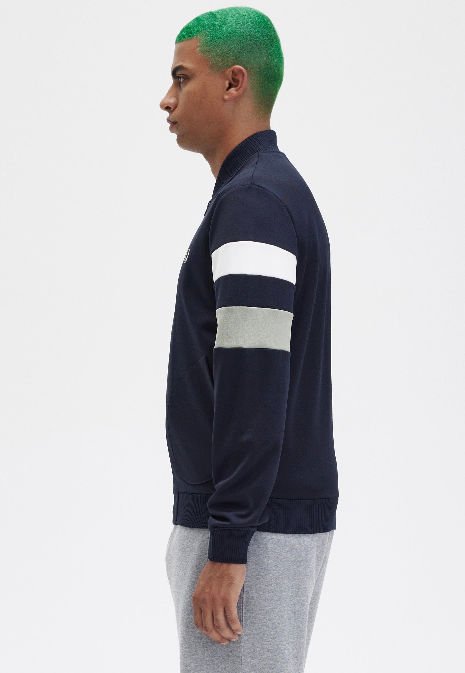 Fred Perry - Tipped Sleeve Track - Track Jacket | Men-Image