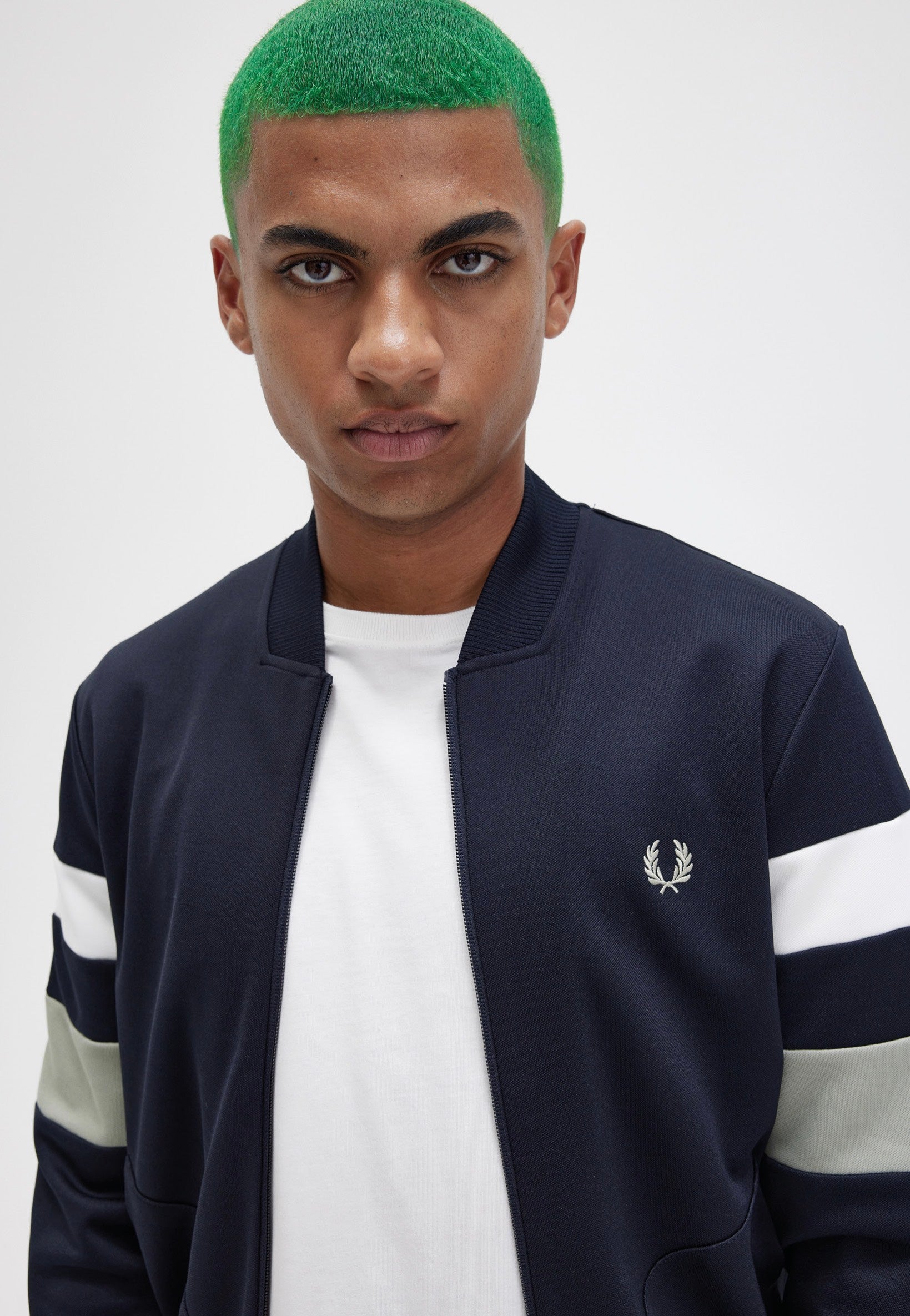 Fred Perry - Tipped Sleeve Track - Track Jacket | Men-Image