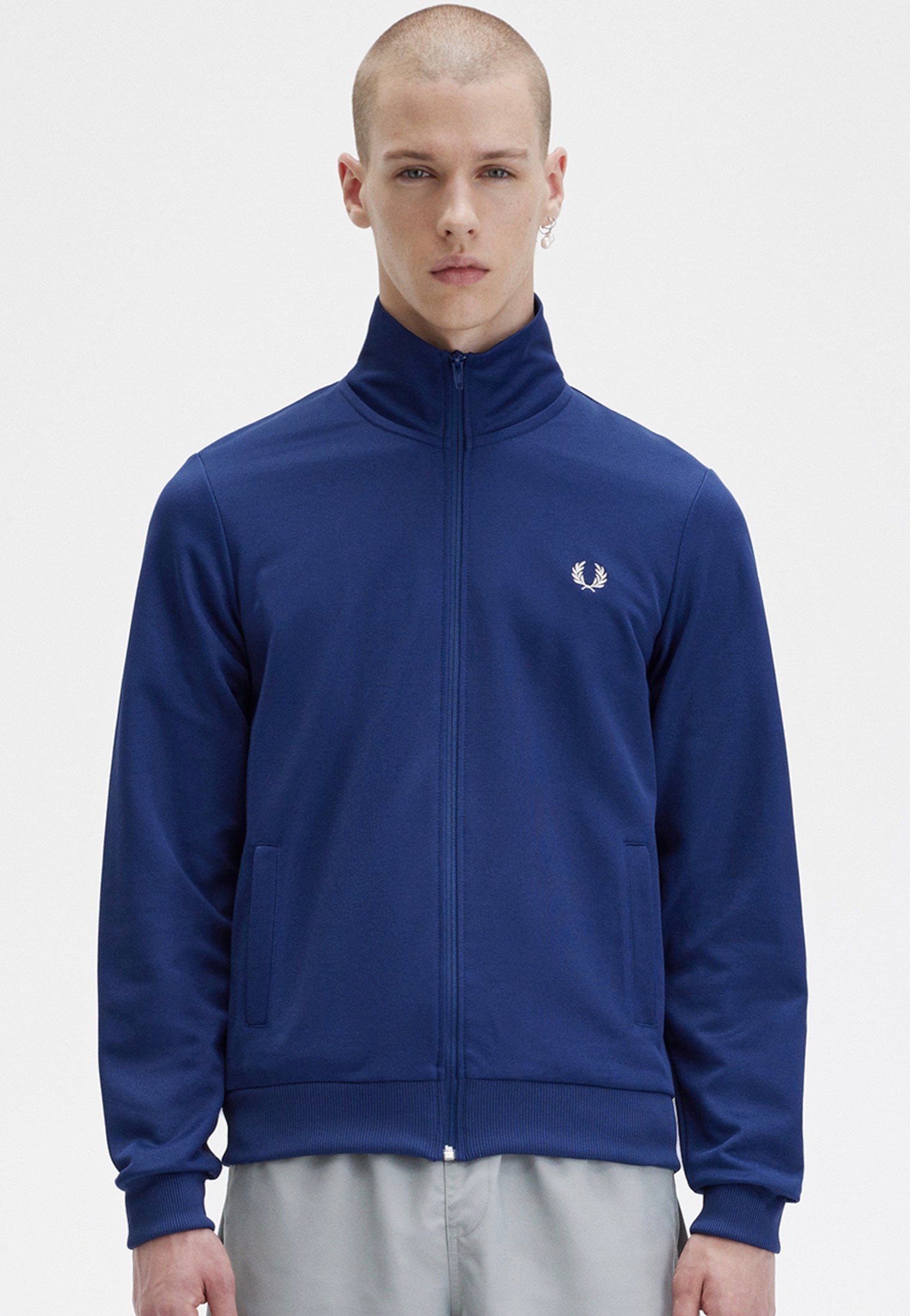 Fred Perry - Track French Navy - Track Jacket | Men-Image