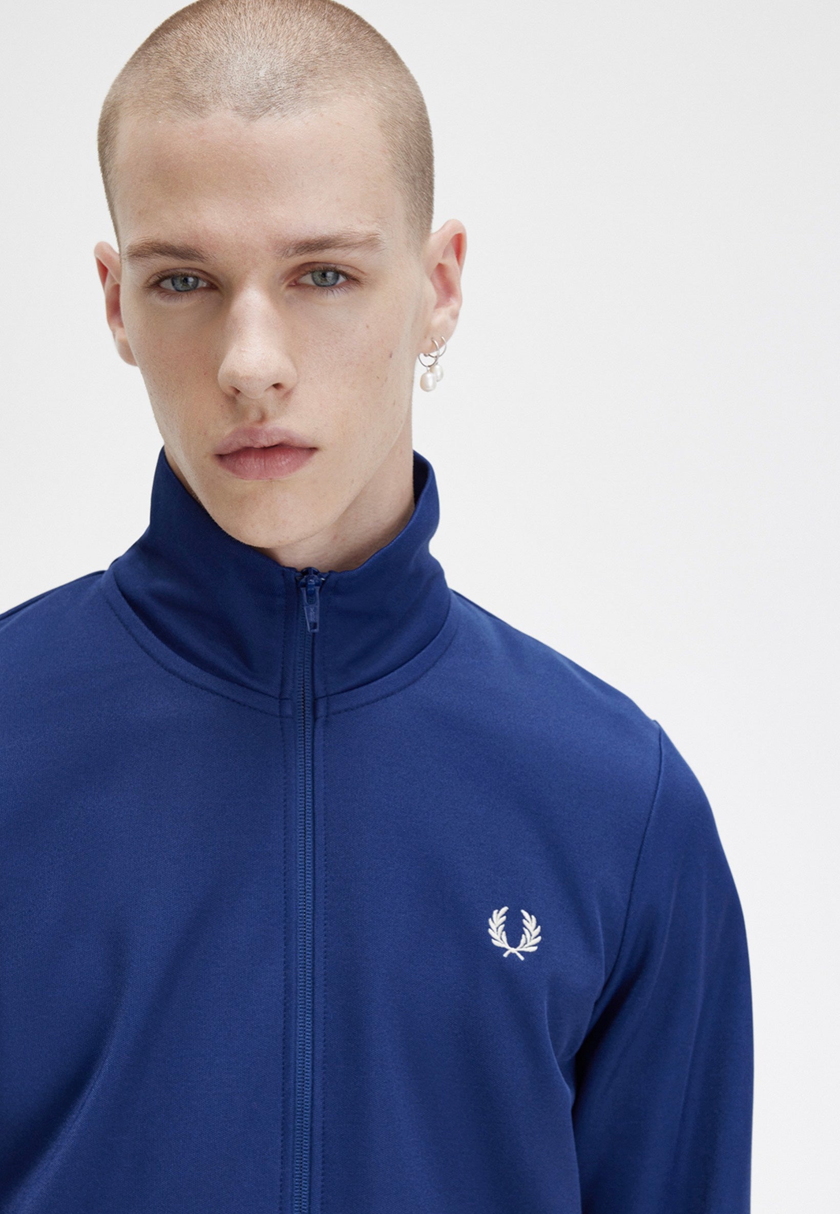 Fred Perry - Track French Navy - Track Jacket | Men-Image