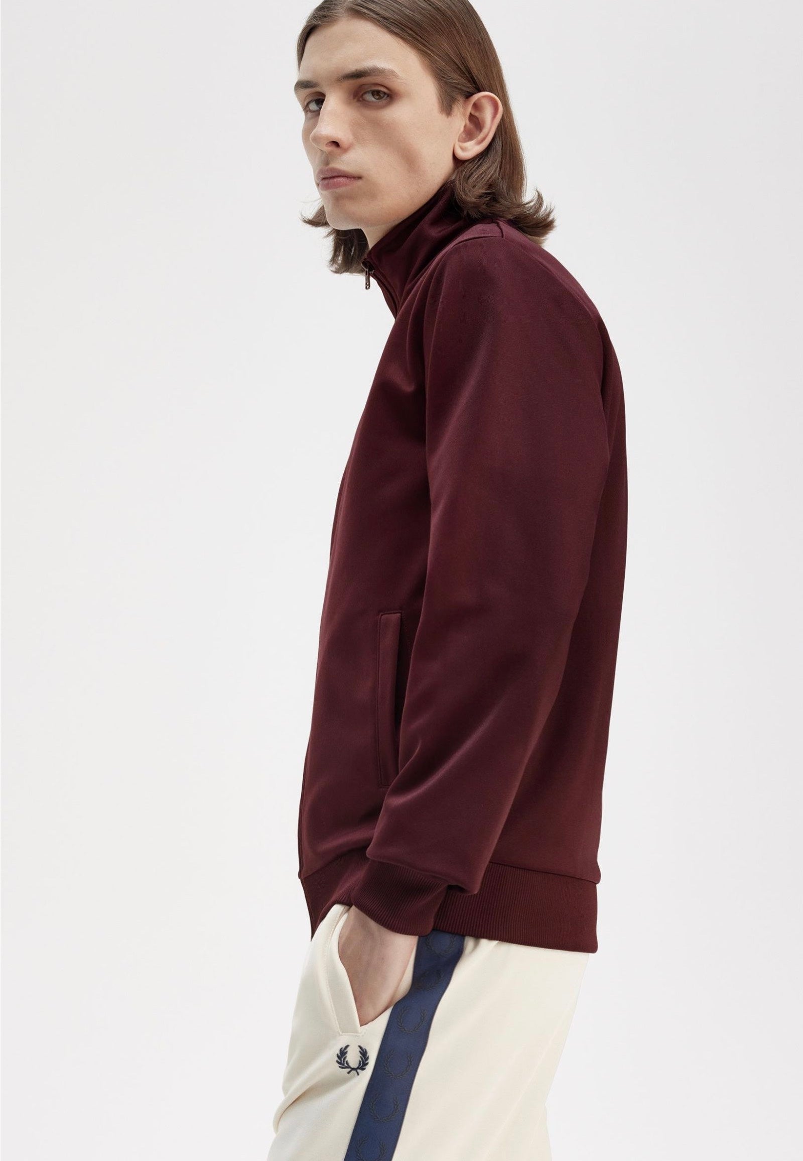 Fred Perry - Track Oxblood - Track Jacket | Men-Image