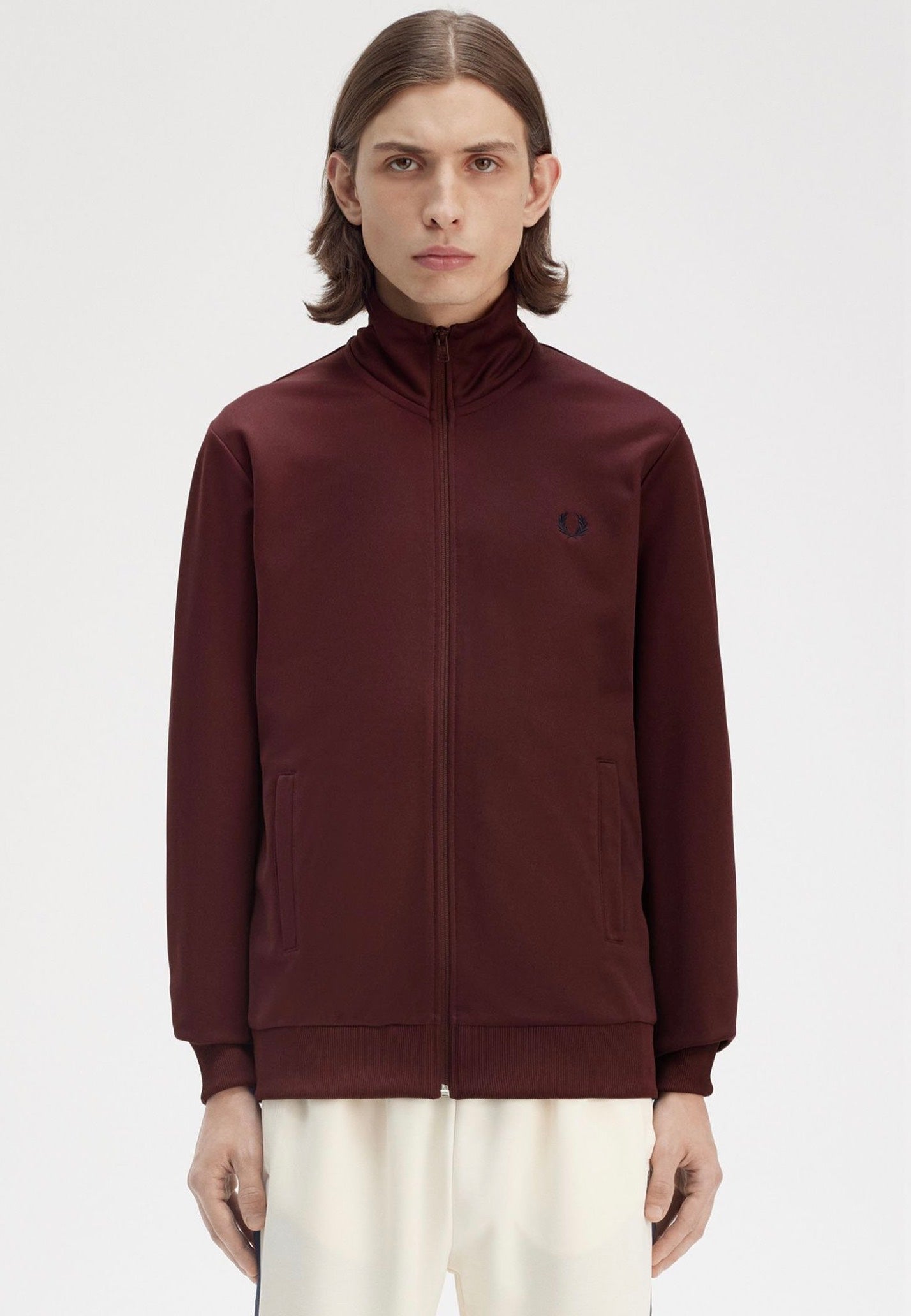 Fred Perry - Track Oxblood - Track Jacket | Men-Image