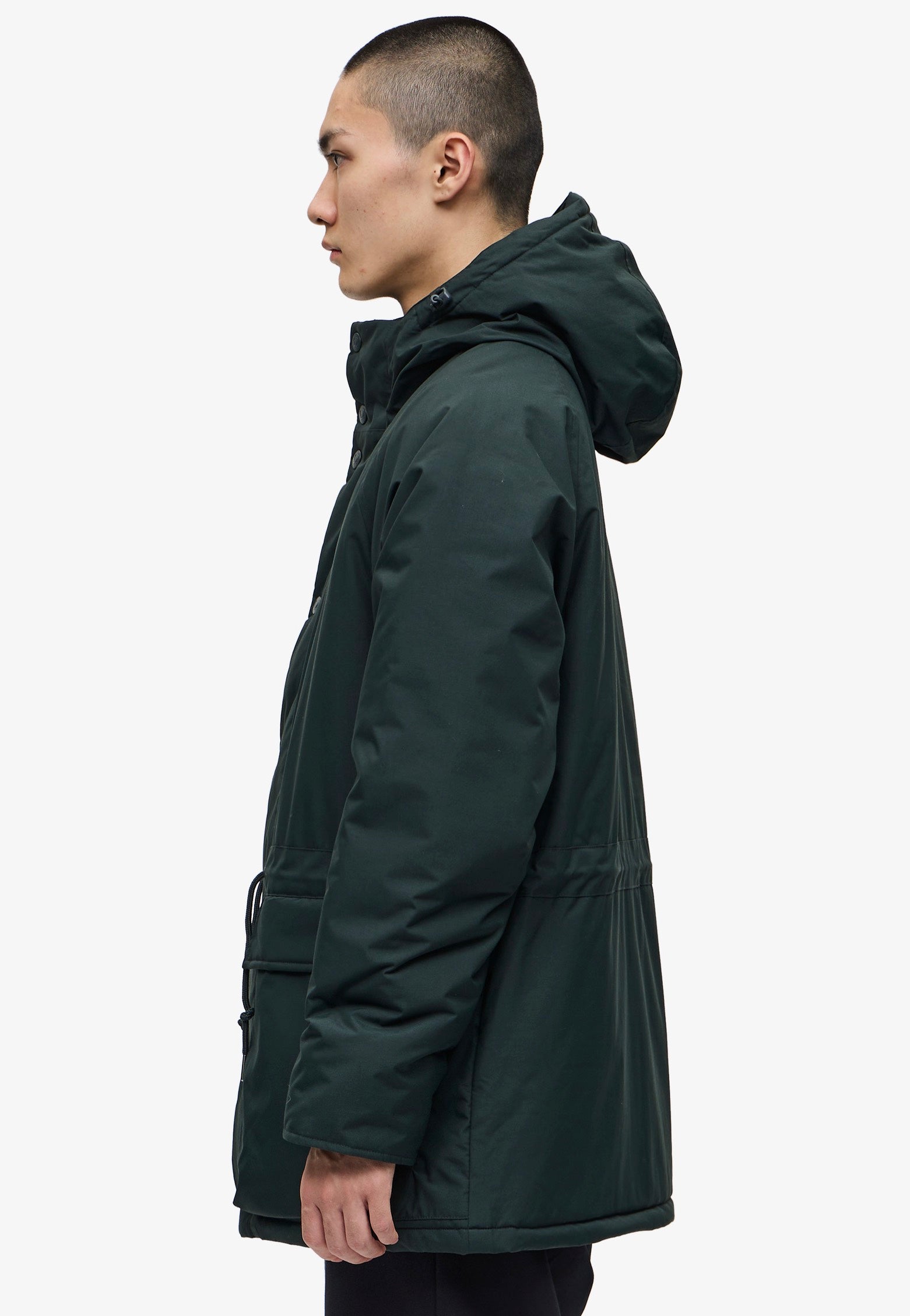 Fred Perry - Padded Zip Through Night Green - Jacket | Men-Image