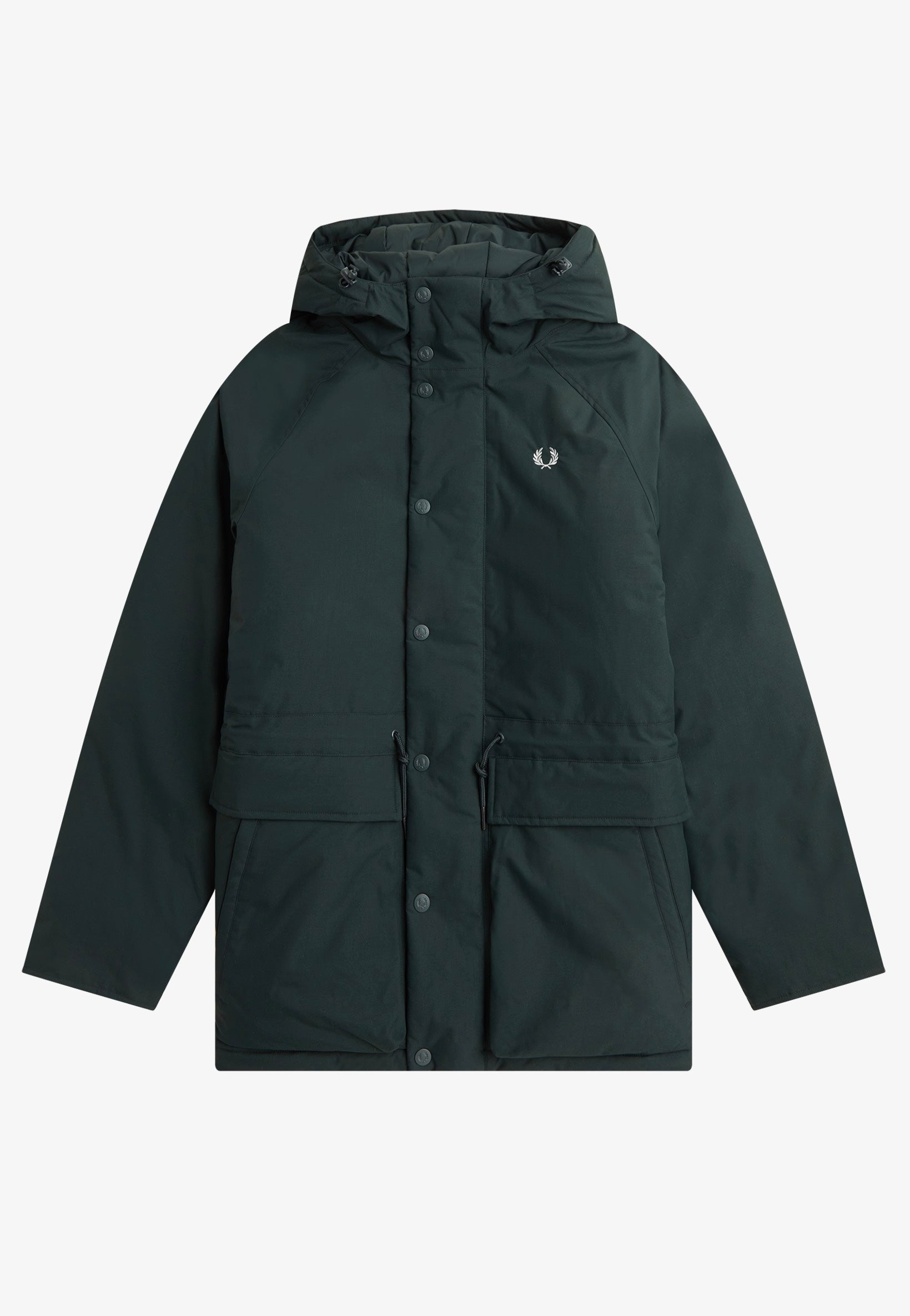 Fred Perry - Padded Zip Through Night Green - Jacket | Men-Image