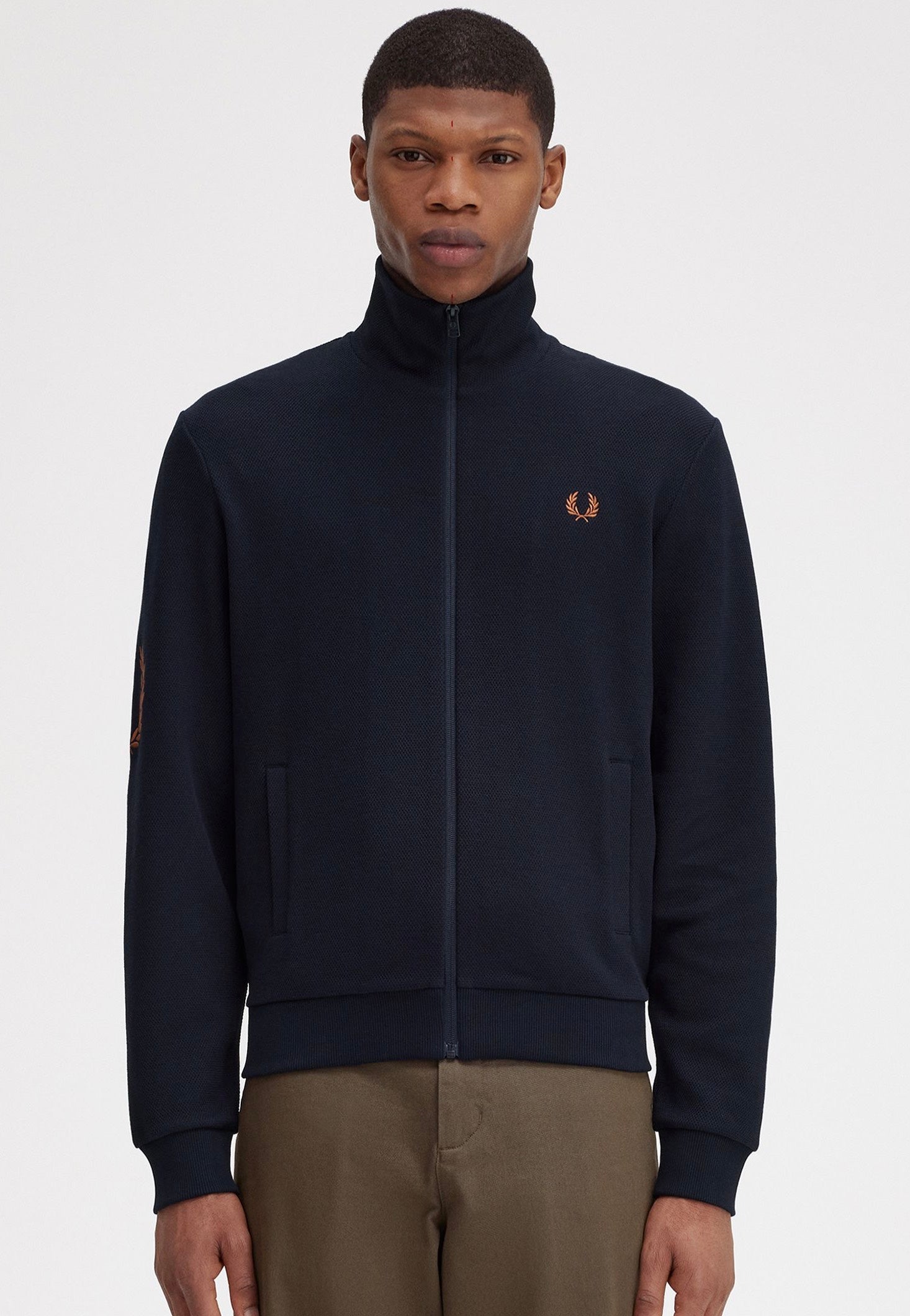 Fred Perry - Laurel Wreath Navy - Track Jacket | Men-Image