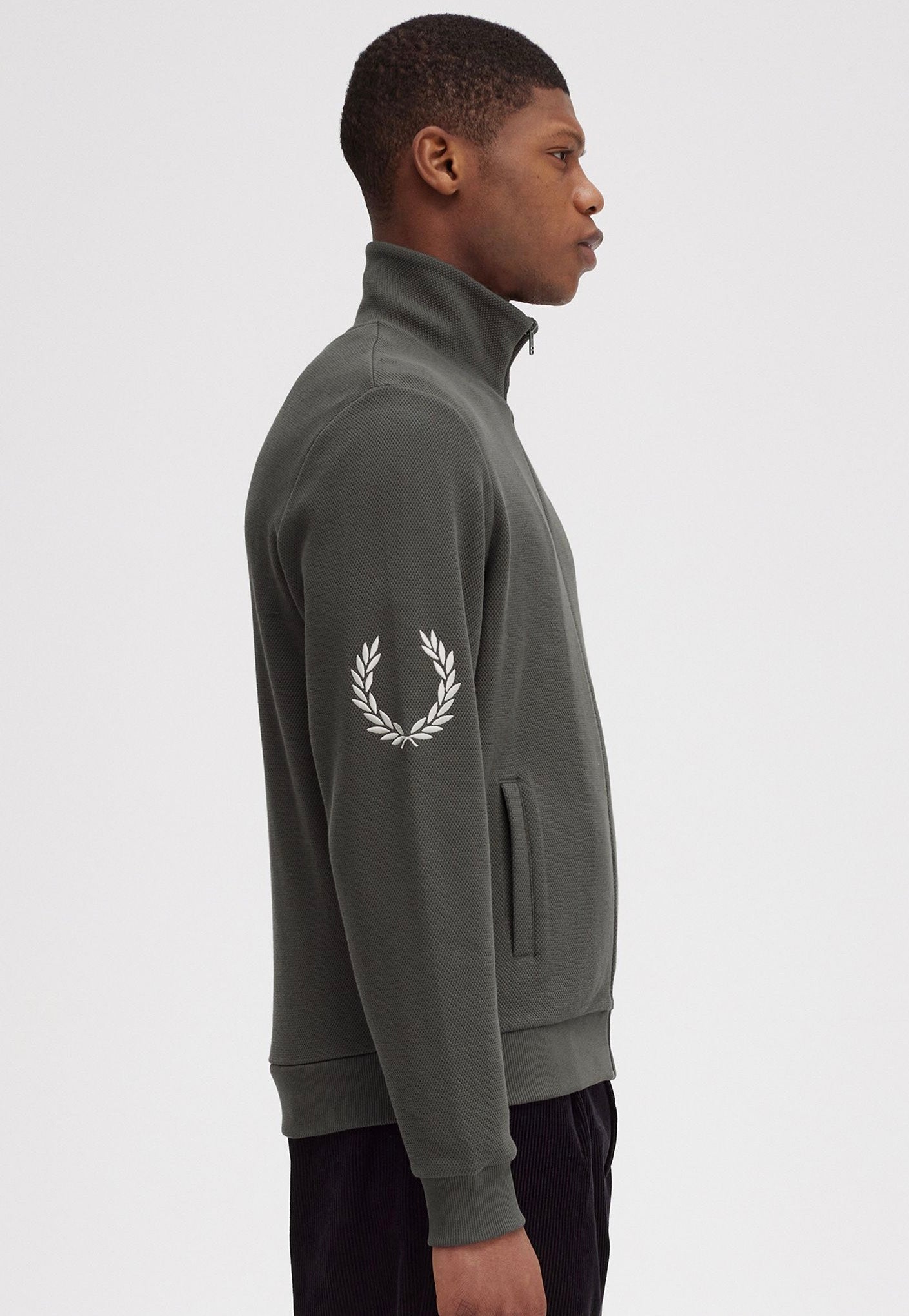 Fred Perry - Laurel Wreath Field Green - Track Jacket | Men-Image