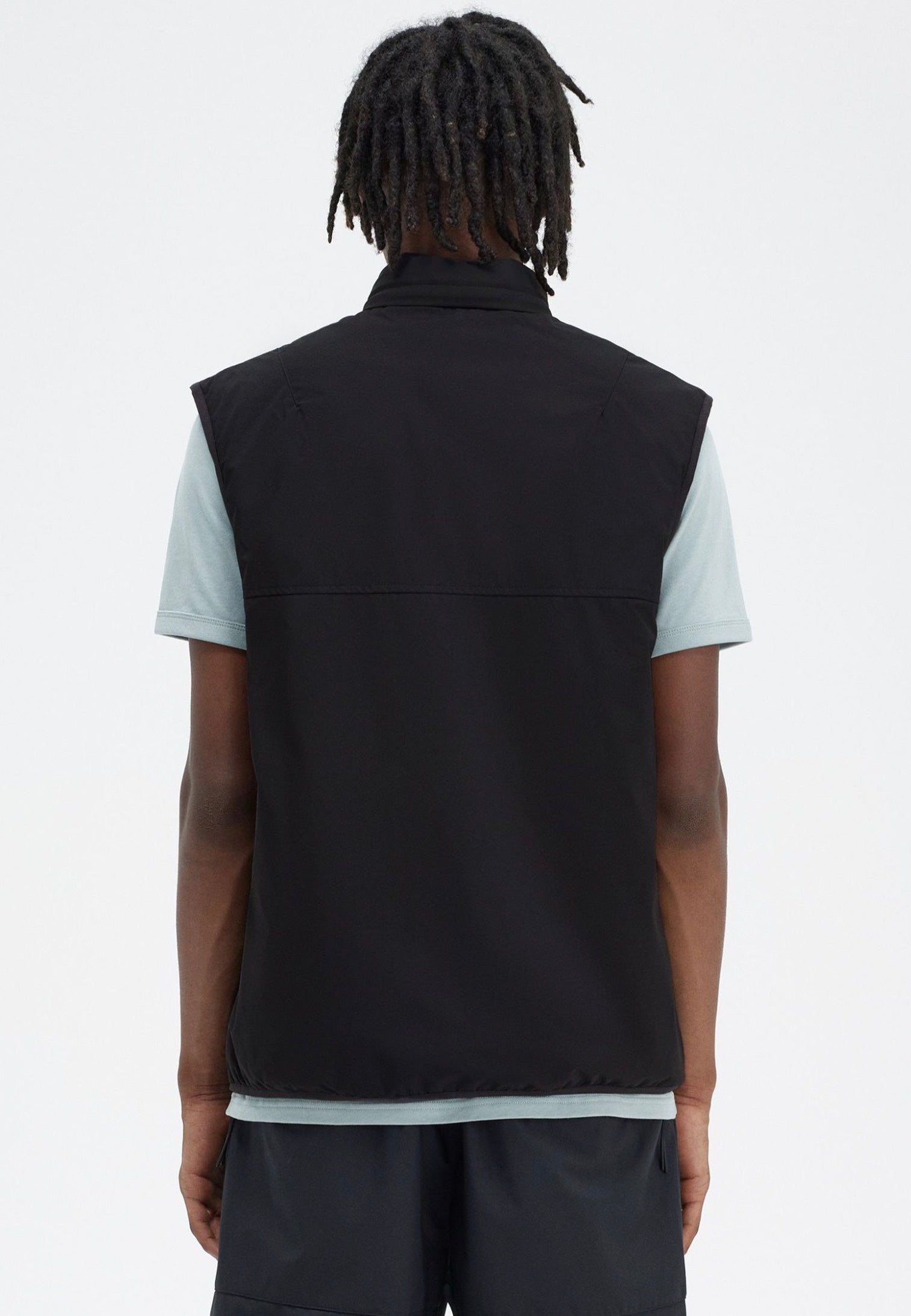 Fred Perry - Zip Through Black - Vest | Men-Image