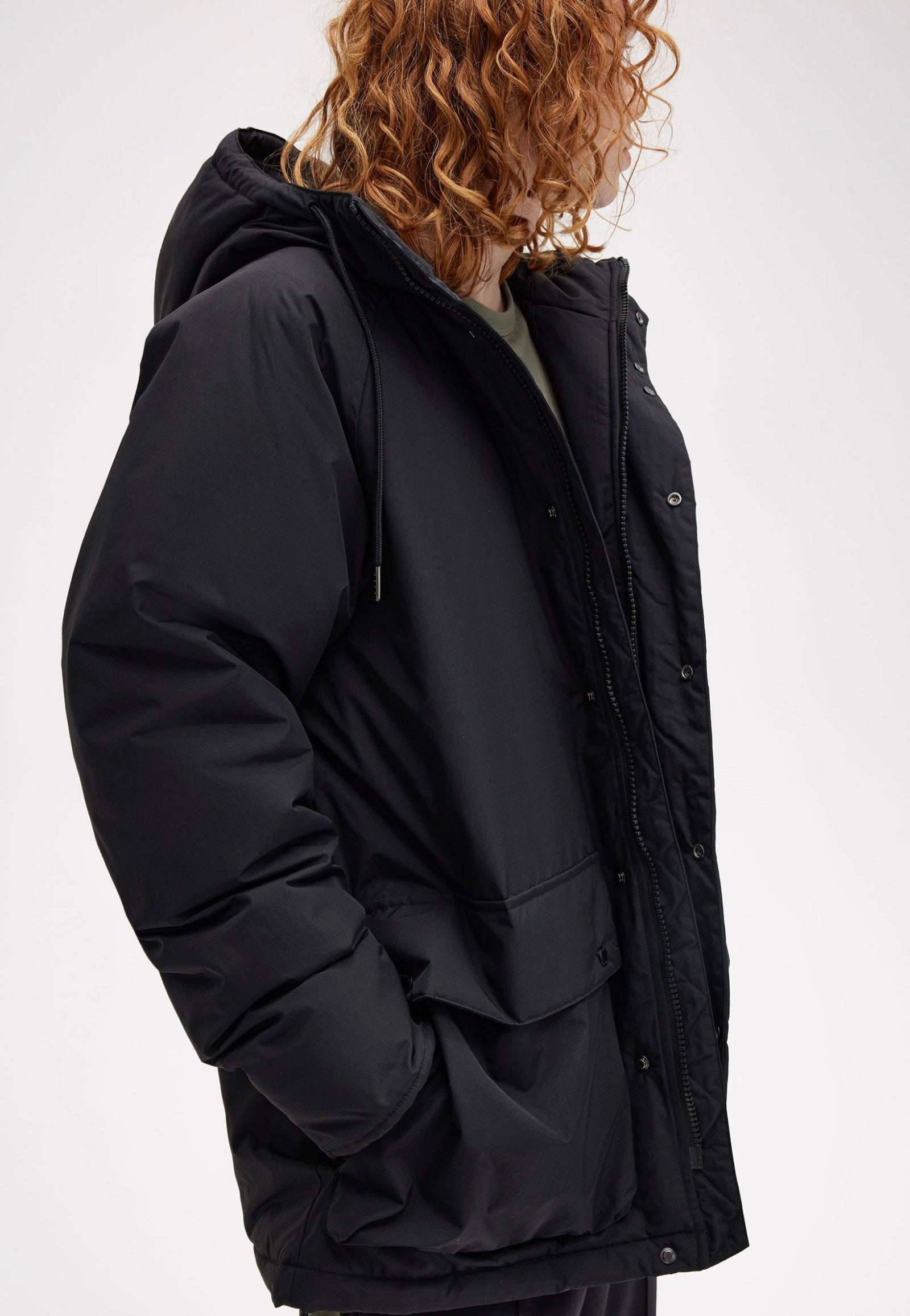 Fred Perry - Padded Zip Through Black - Jacket | Men-Image