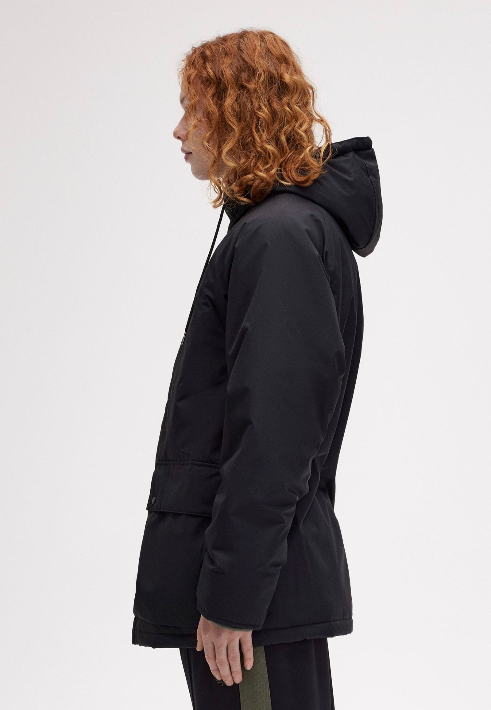 Fred Perry - Padded Zip Through Black - Jacket | Men-Image