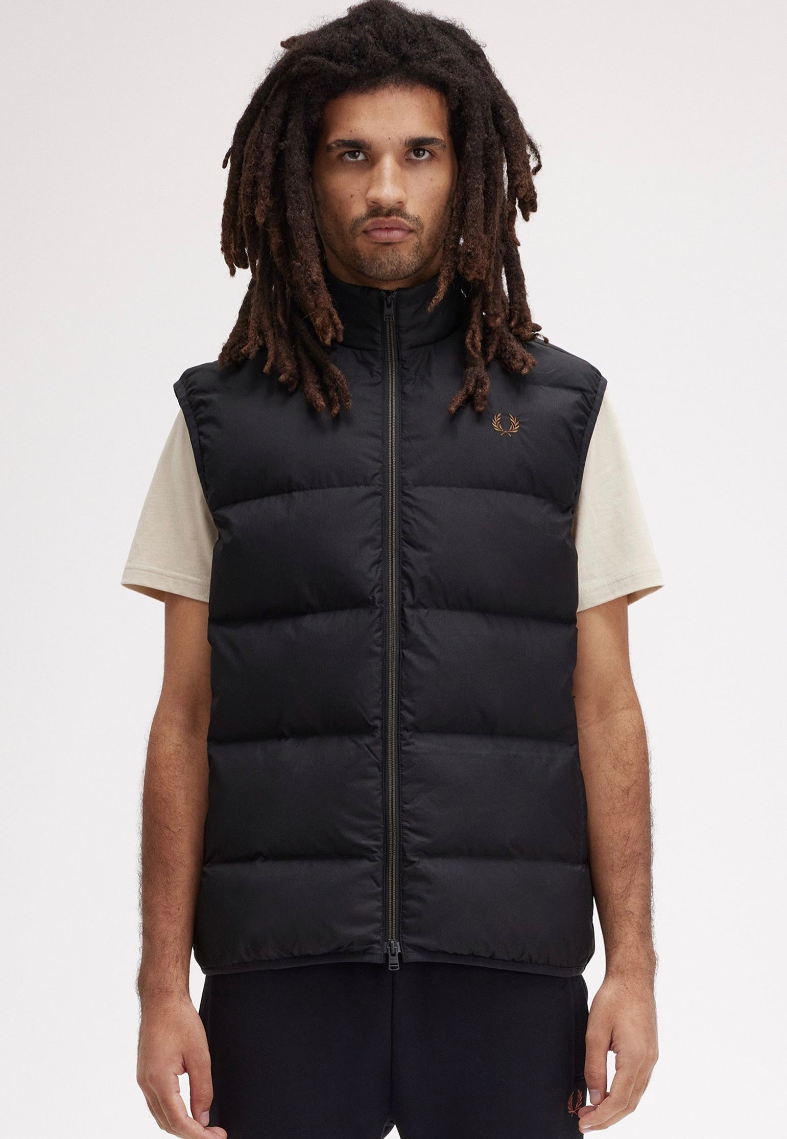 Fred Perry - Insulated Black - Vest | Men-Image