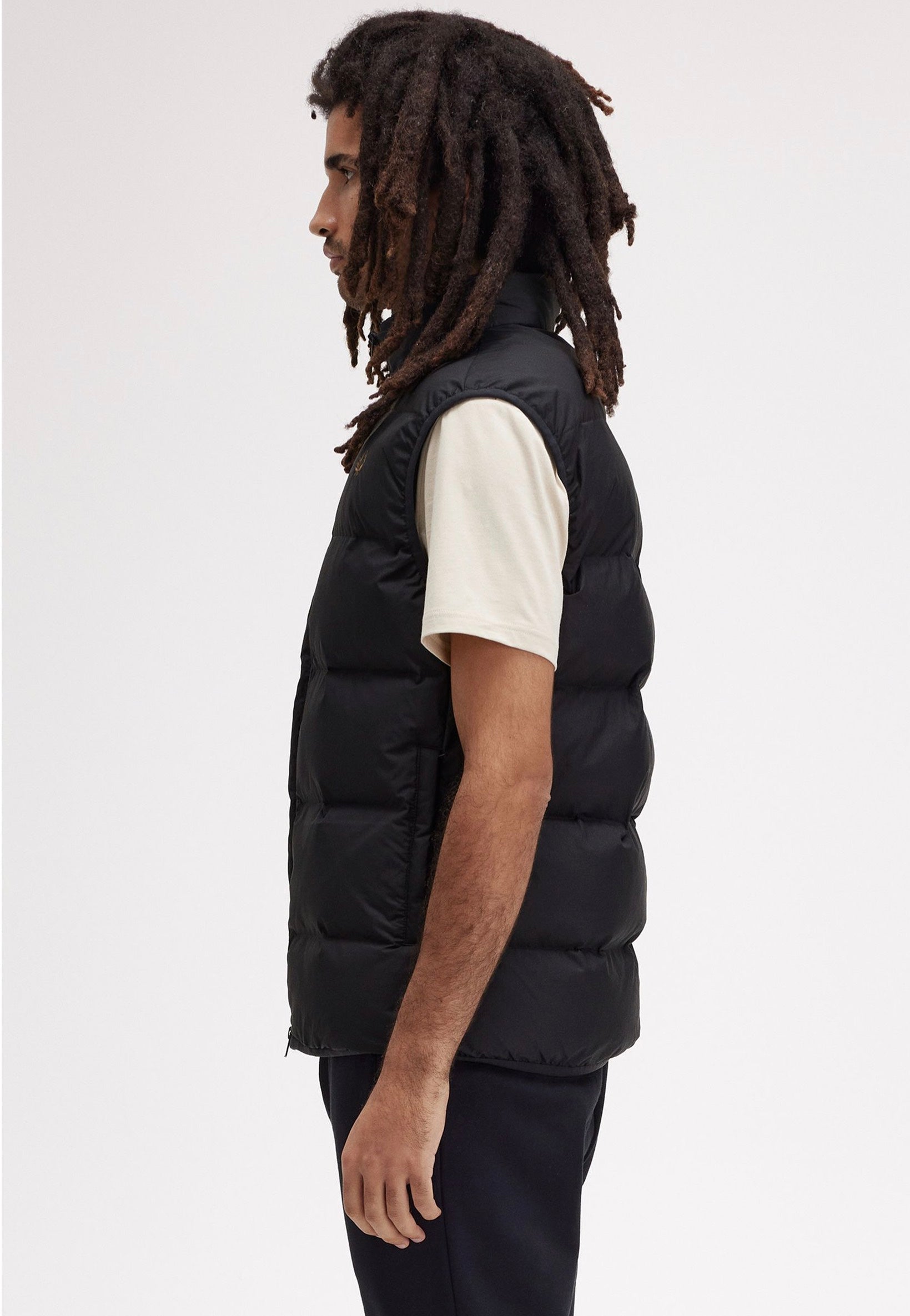 Fred Perry - Insulated Black - Vest | Men-Image