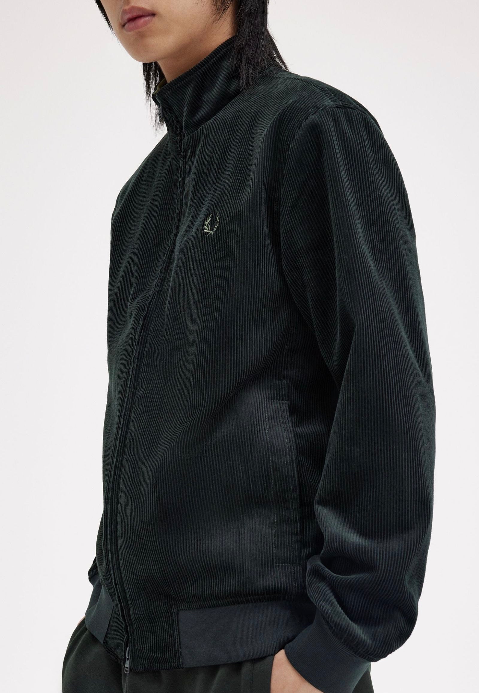 Fred Perry - Cord Brentham Night Green - Jacket | Men-Image