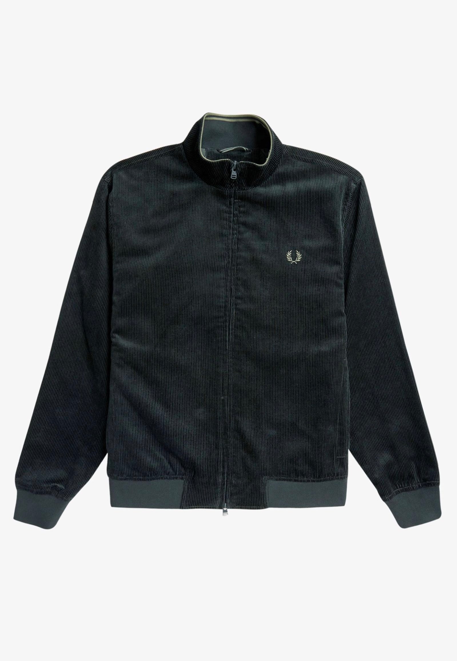 Fred Perry - Cord Brentham Night Green - Jacket | Men-Image