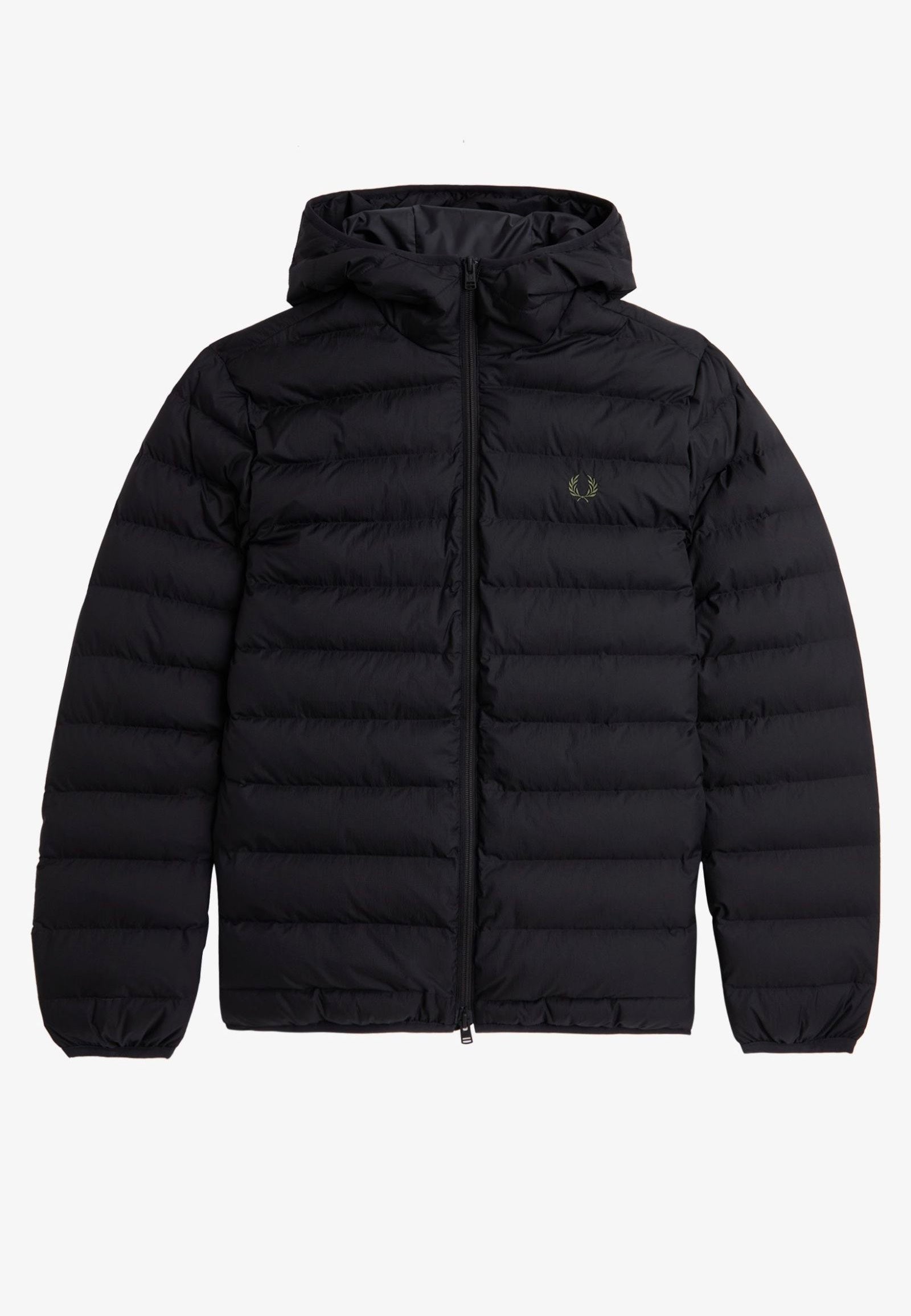 Fred Perry - Hooded Insulated Black - Jacket | Men-Image