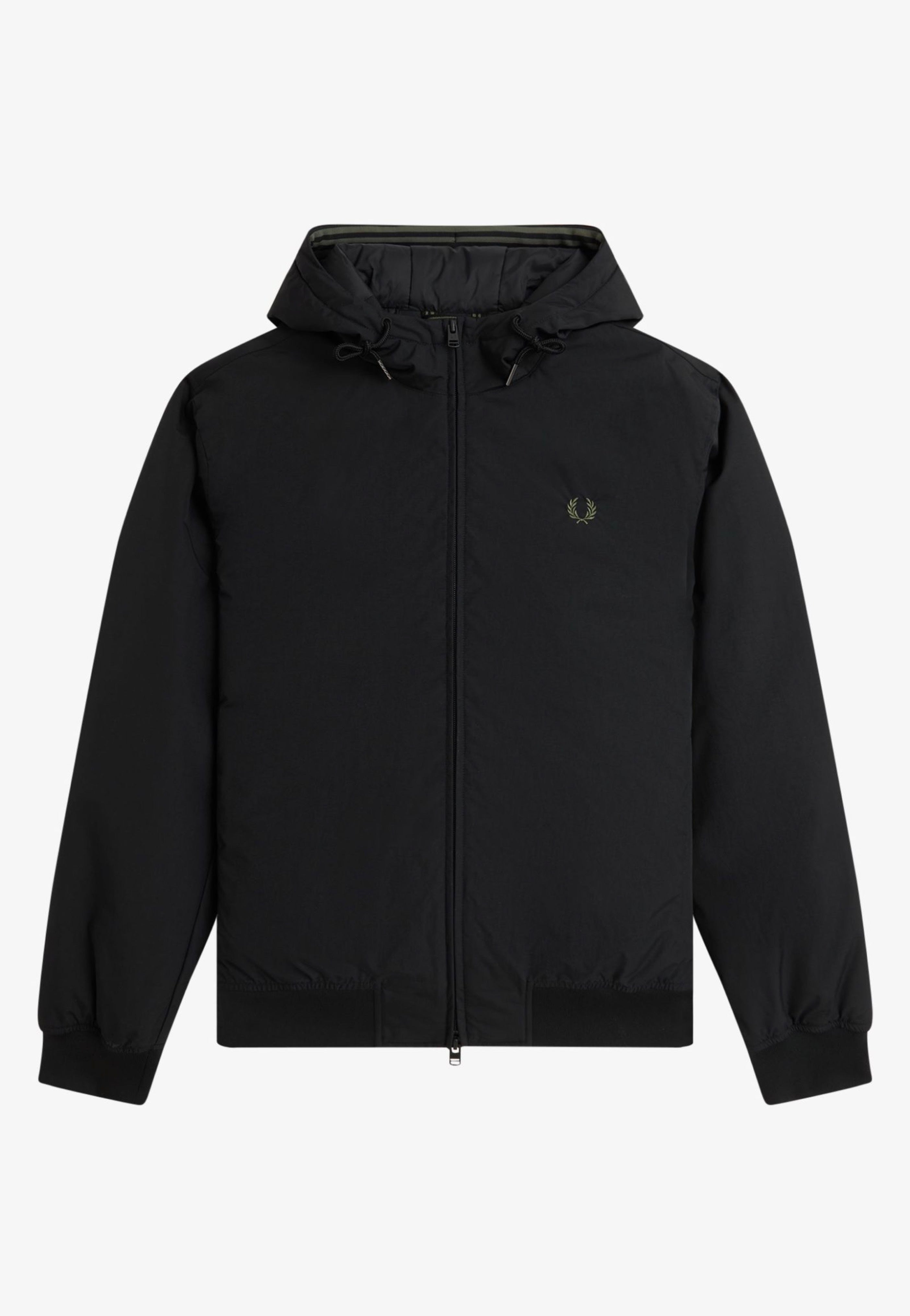 Fred Perry - The Hooded Brentham Black - Jacket | Men-Image