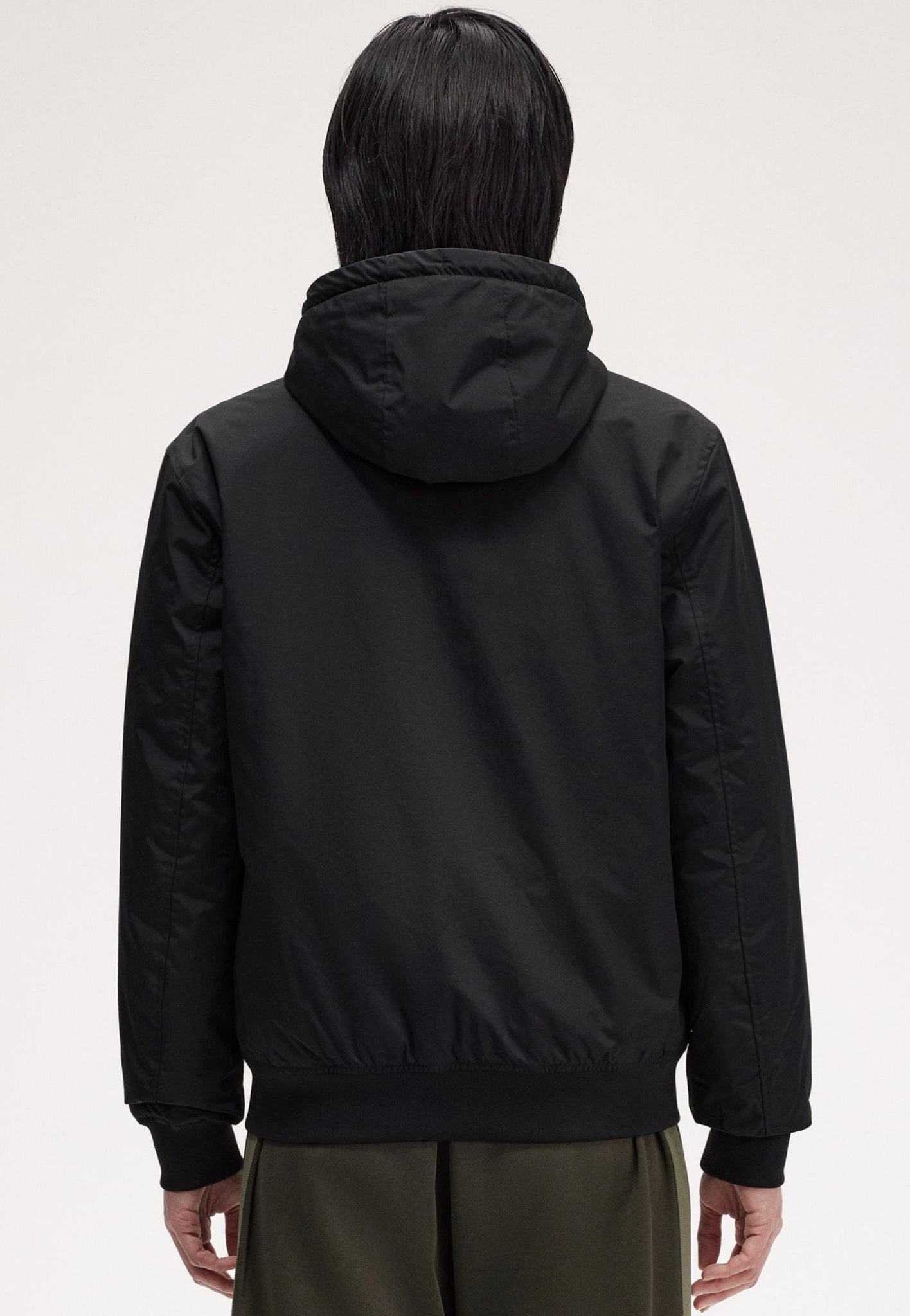 Fred Perry - The Hooded Brentham Black - Jacket | Men-Image