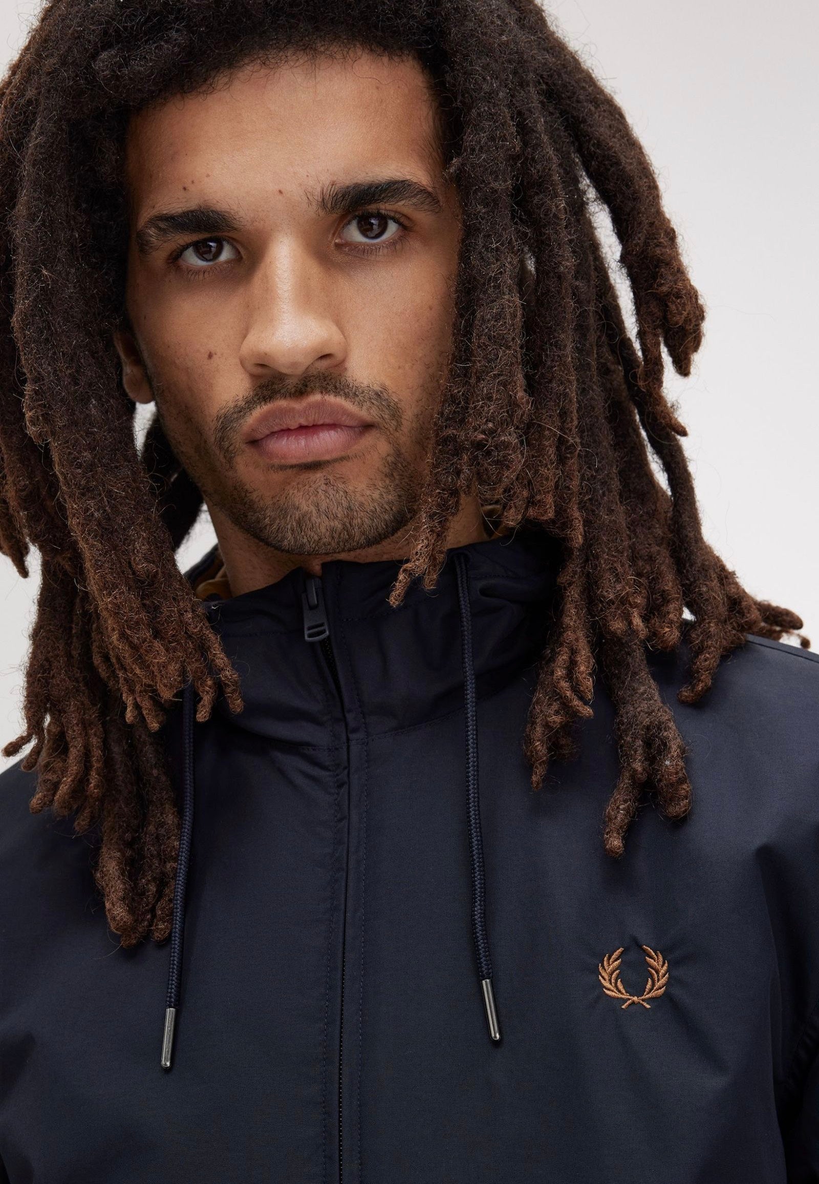 Fred Perry - The Hooded Brentham Navy - Jacket | Men-Image