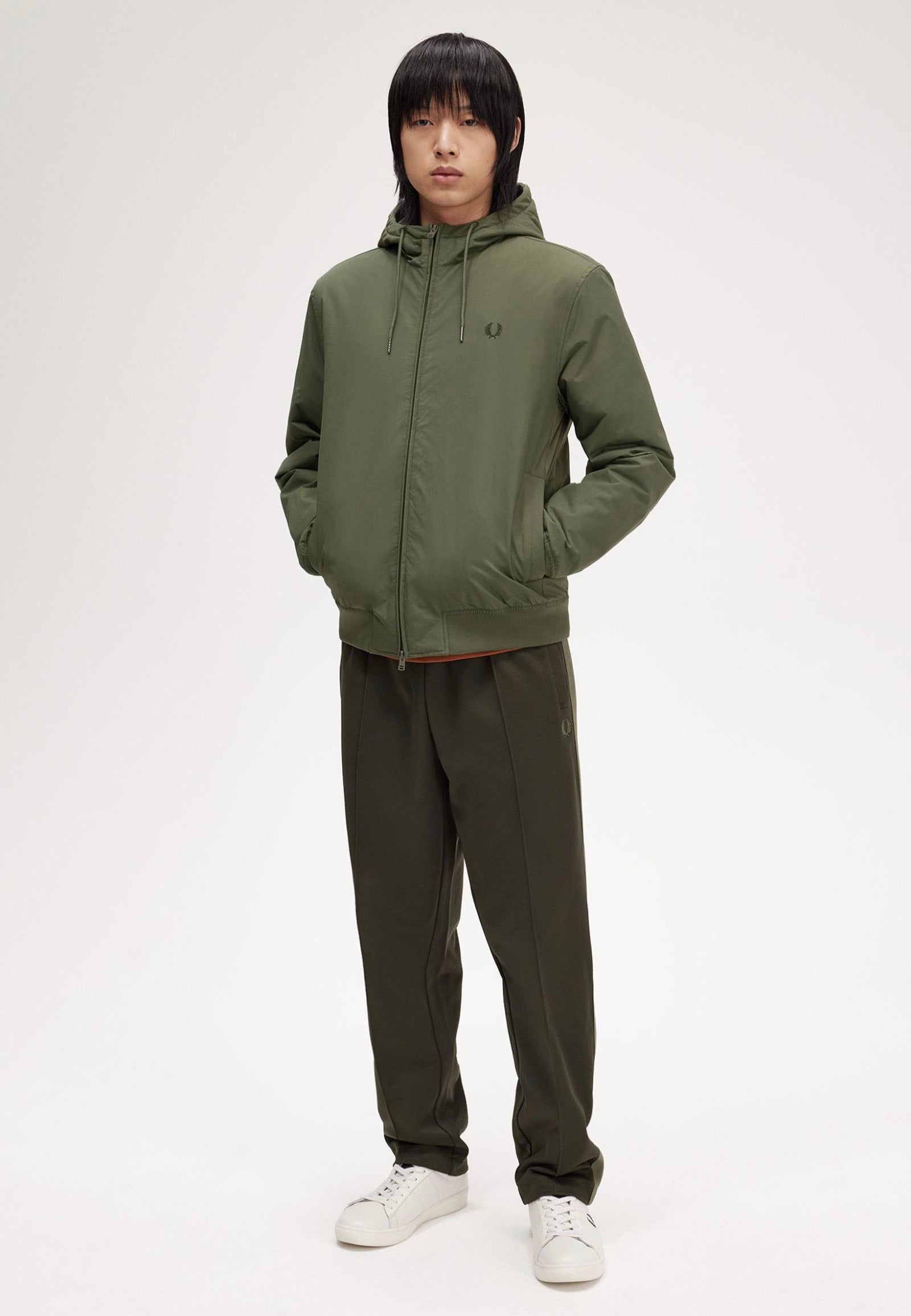 Fred Perry - The Hooded Brentham Lrl Wrth Green - Jacket | Men-Image