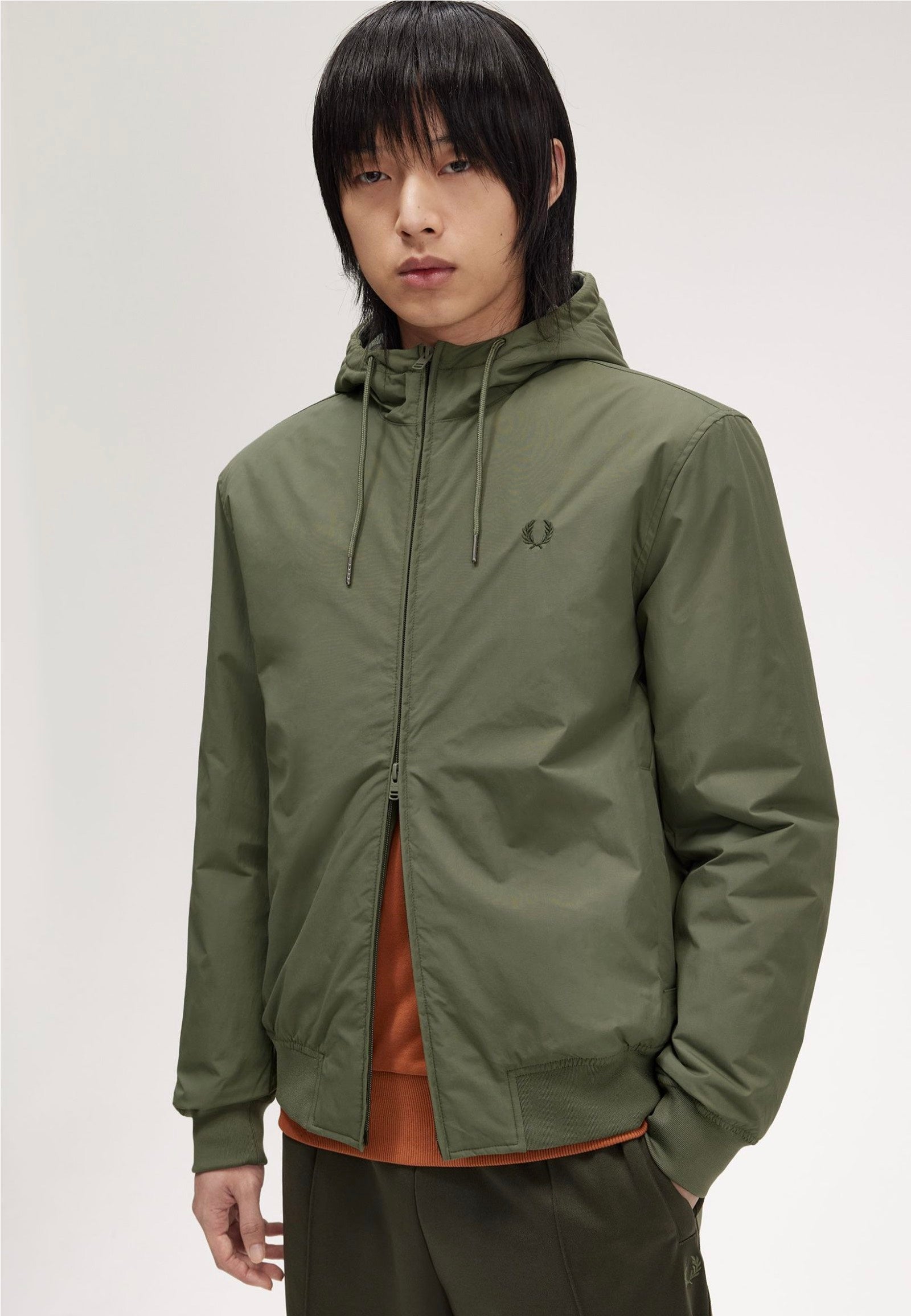 Fred Perry - The Hooded Brentham Lrl Wrth Green - Jacket | Men-Image