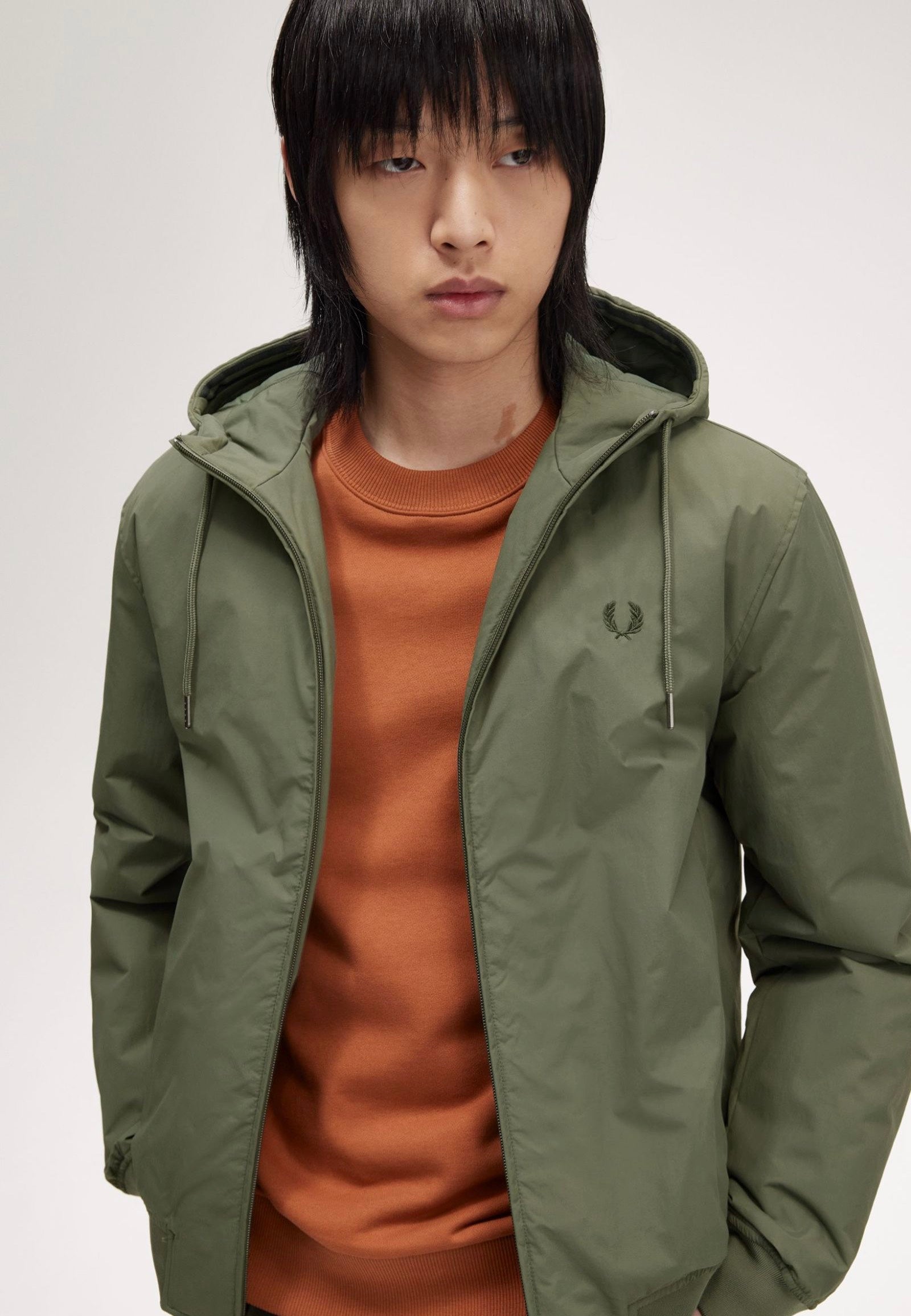 Fred Perry - The Hooded Brentham Lrl Wrth Green - Jacket | Men-Image