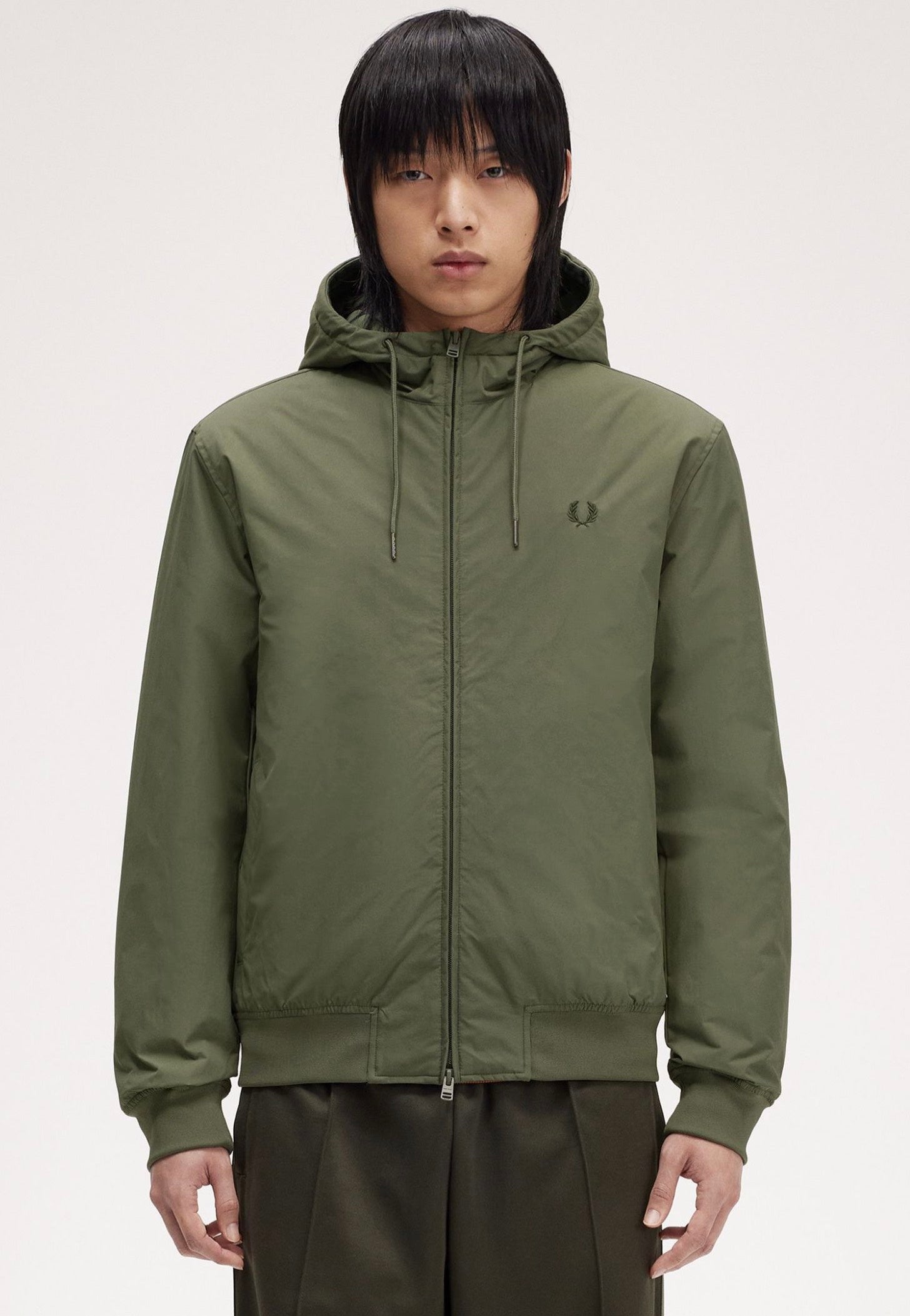 Fred Perry - The Hooded Brentham Lrl Wrth Green - Jacket | Men-Image