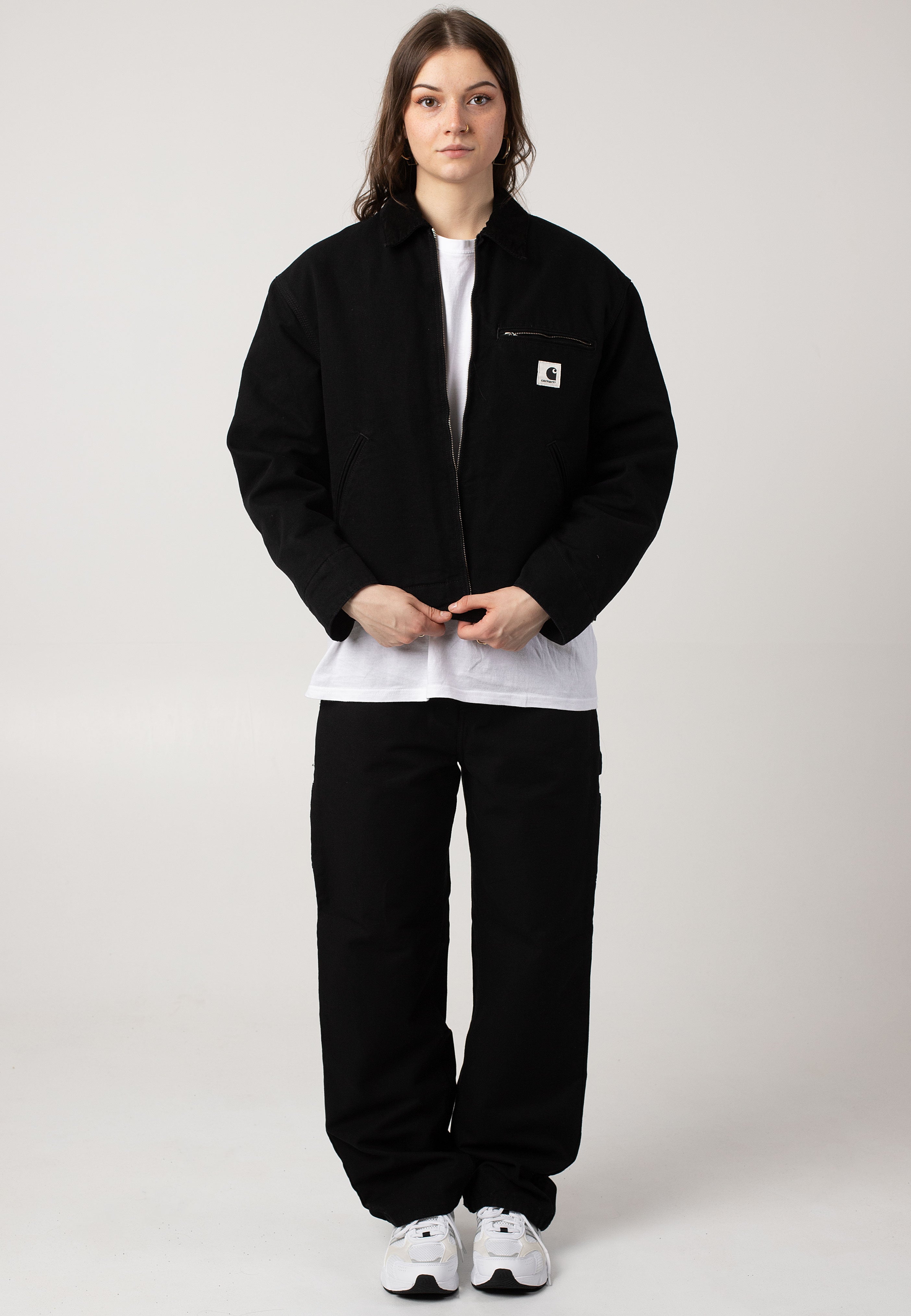 Carhartt WIP - W' Og Detroit Rinsed Black/Black - Jacket | Women-Image