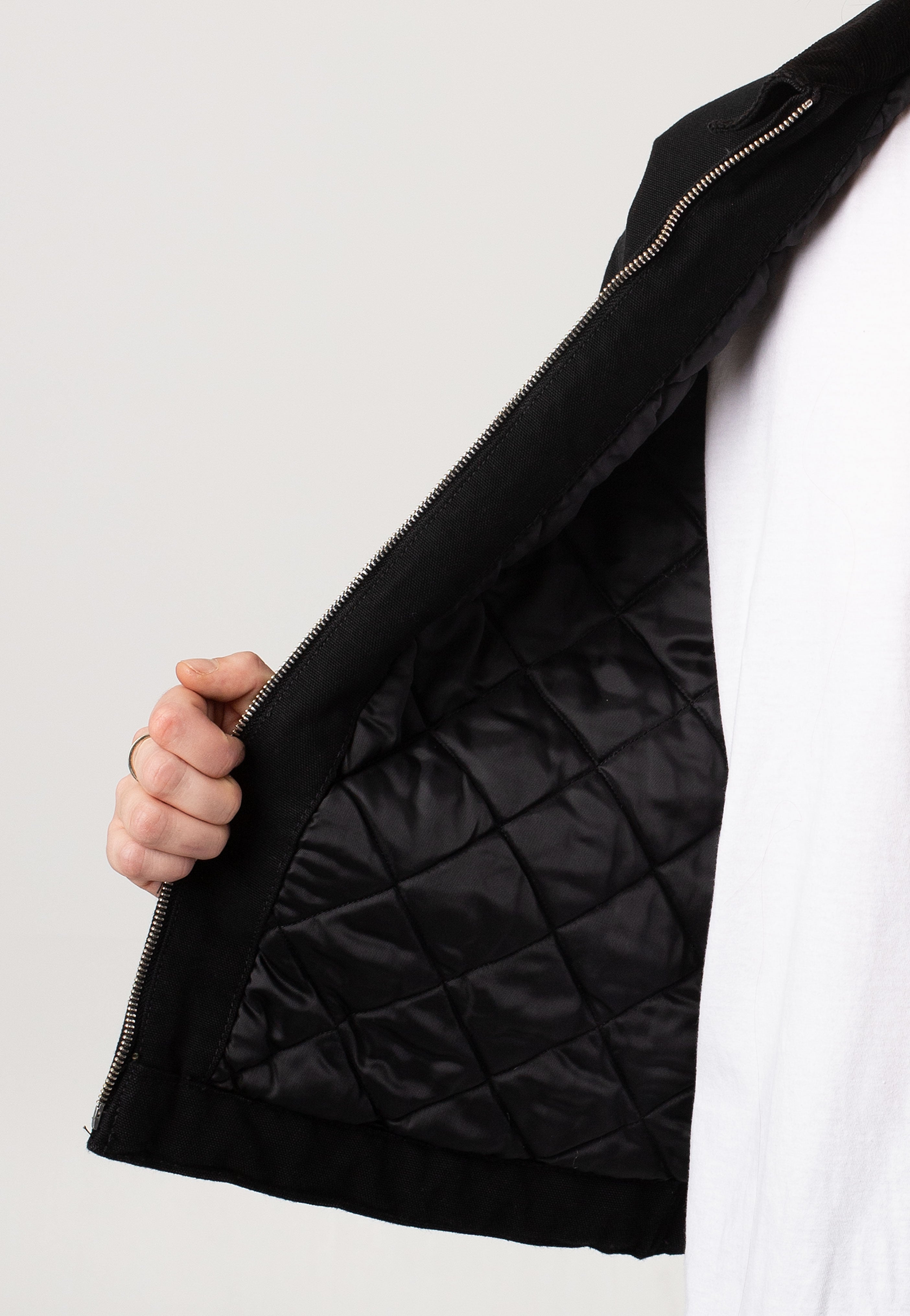 Carhartt WIP - W' Og Detroit Rinsed Black/Black - Jacket | Women-Image