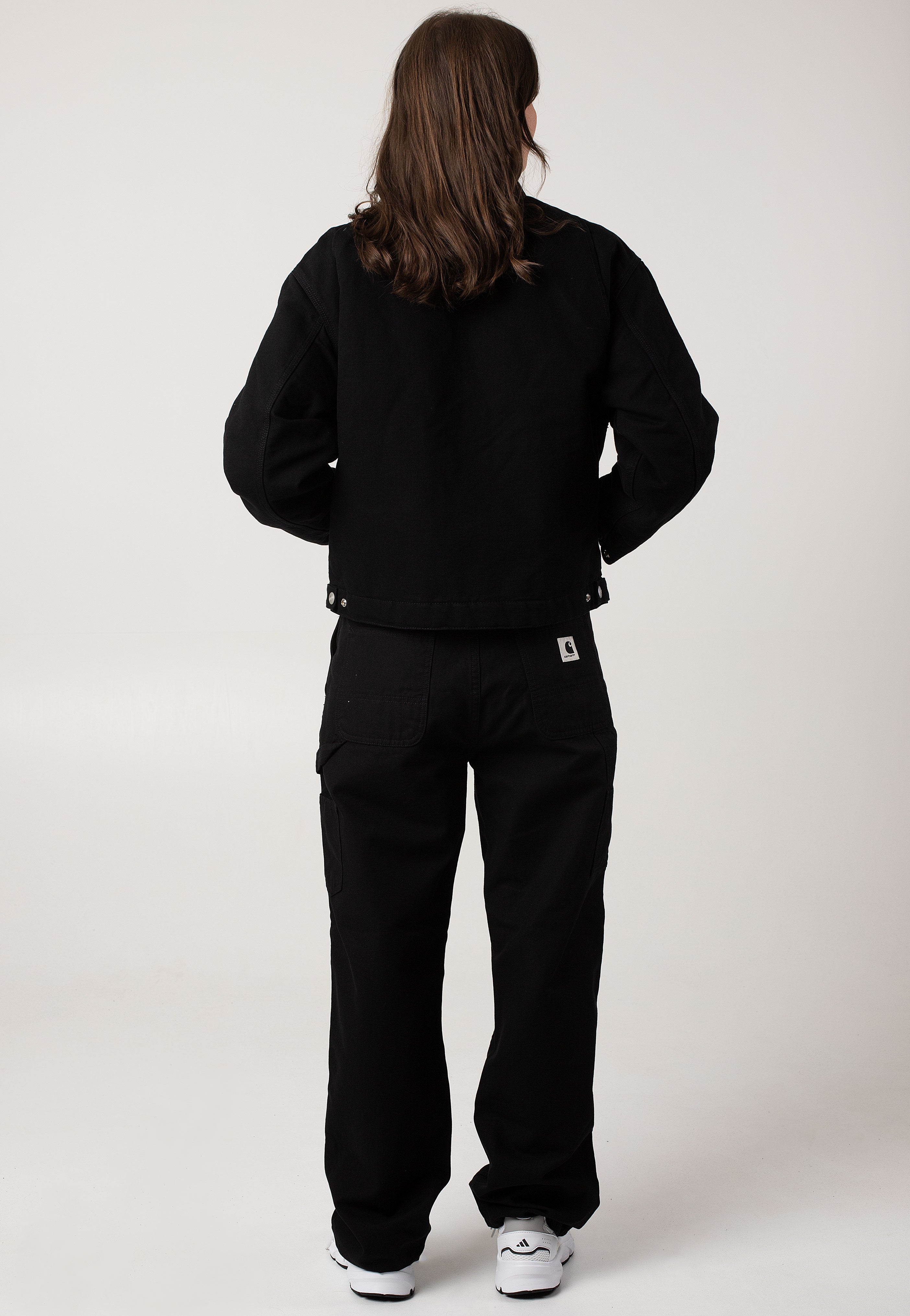 Carhartt WIP - W' Og Detroit Rinsed Black/Black - Jacket | Women-Image