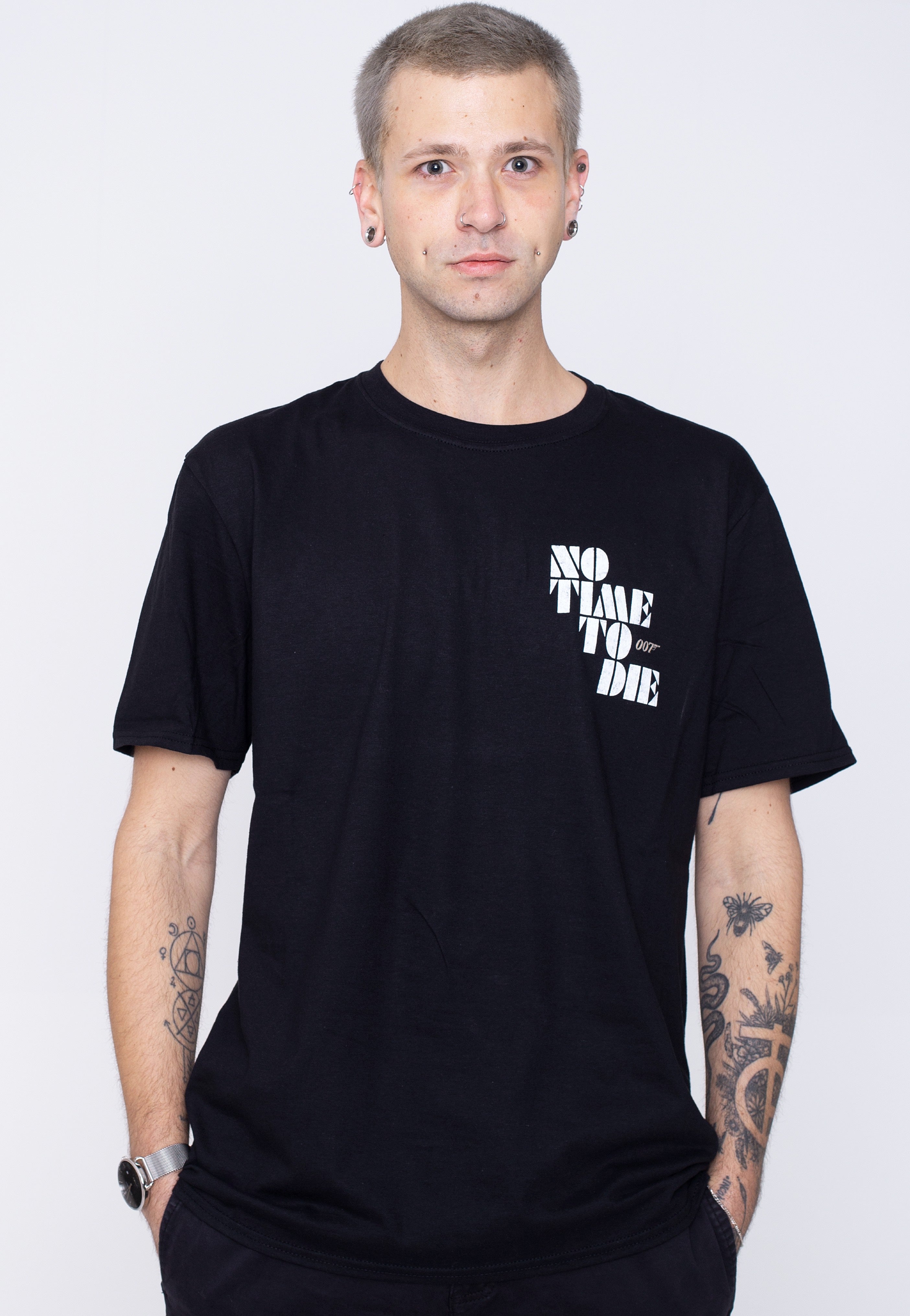 James Bond - No Time To Die Backprint - T-Shirt | Men-Image