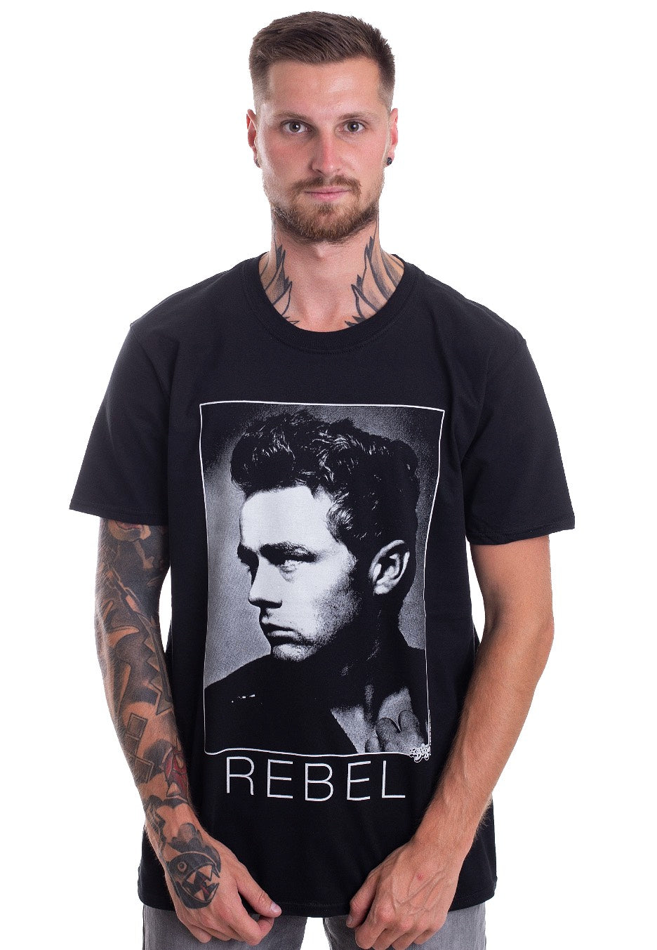 James Dean - BW Rebel - T-Shirt | Men-Image