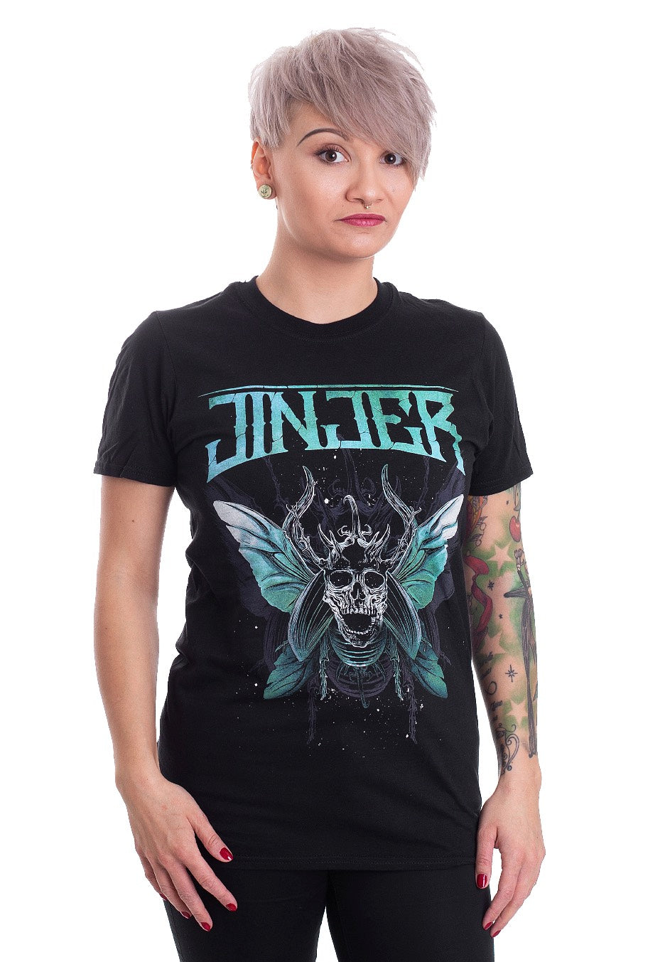 Jinjer - Butterfly Skull - T-Shirt | Women-Image