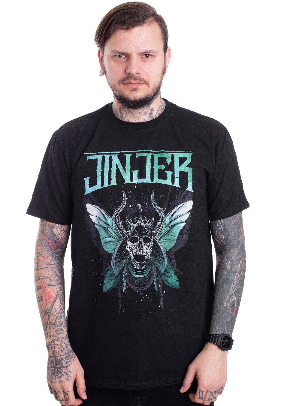 Jinjer - Butterfly Skull - T-Shirt | Men-Image