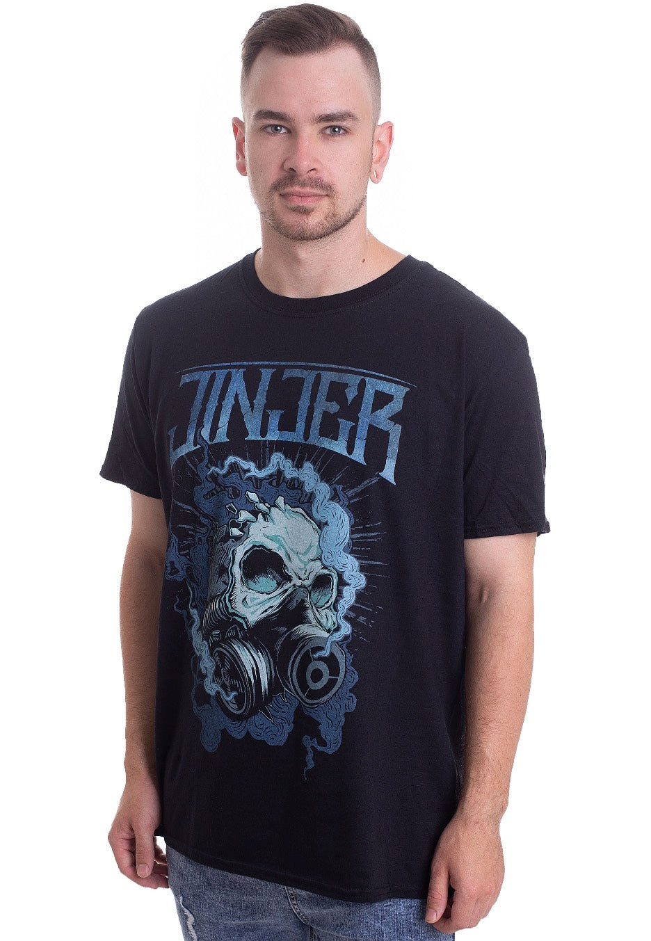 Jinjer - Gasmask Skull - T-Shirt | Men-Image