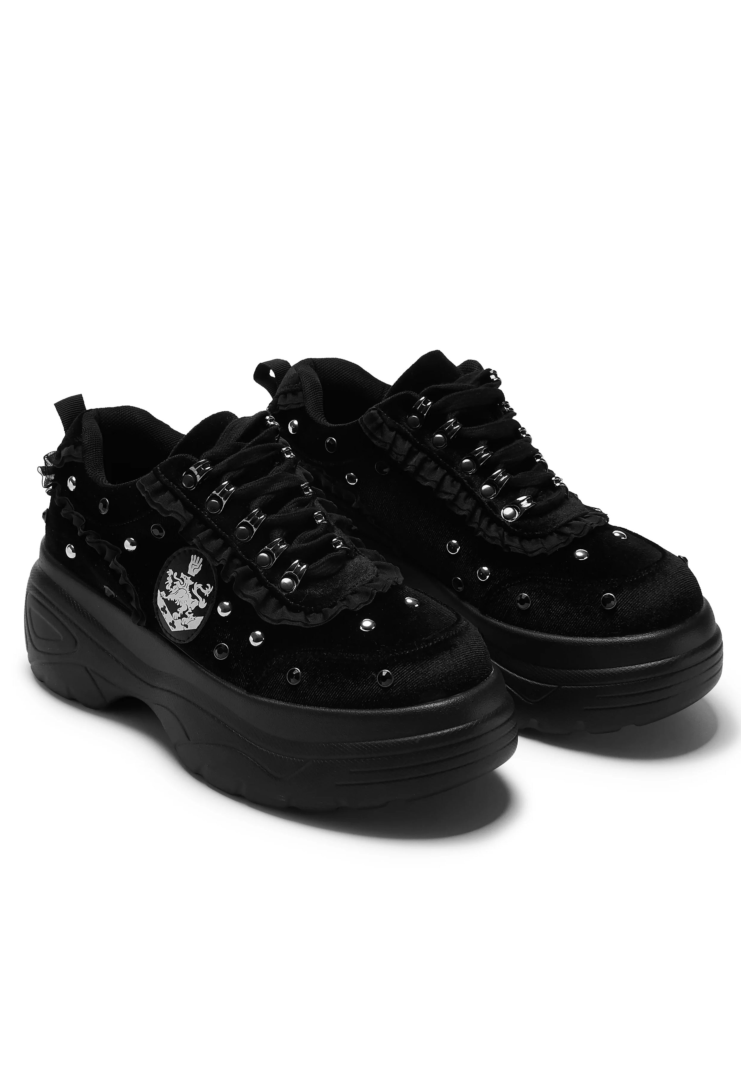 Koi Footwear x Twilight - Olympic Coven Crest Midnight Chunky Trainers Black - Girl Shoes | Women-Image