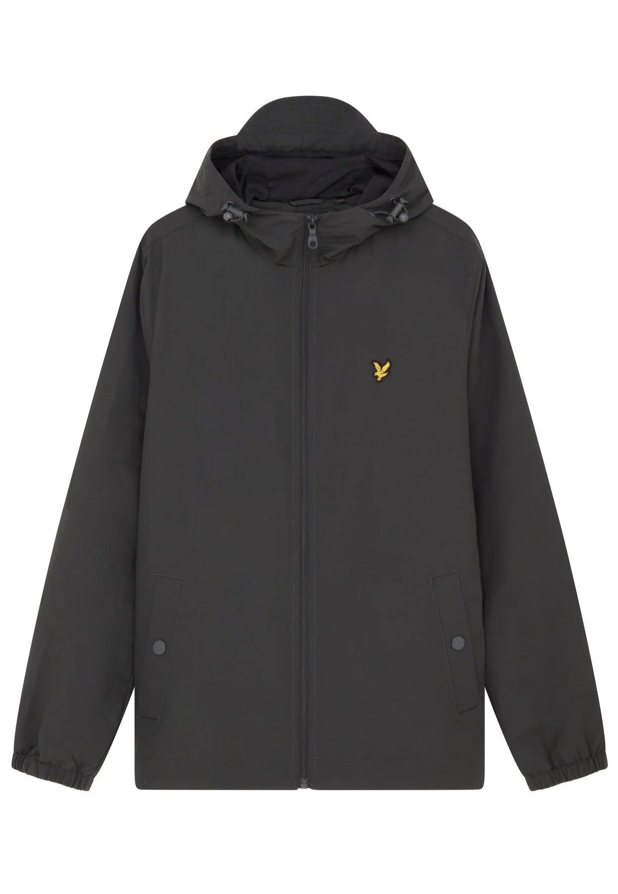 Lyle & Scott - Zip Through Hooded Gunmetal - Jacket | Men-Image