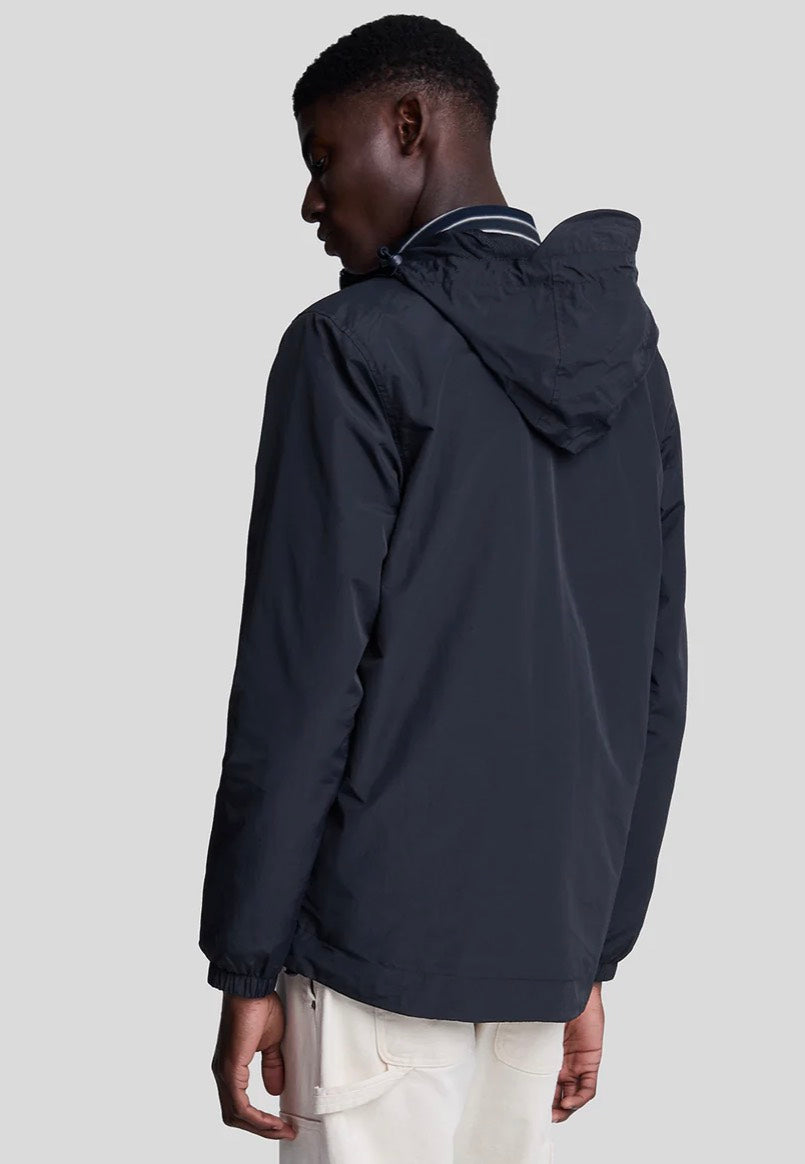 Lyle & Scott - Zip Through Hooded Dark Navy - Jacket | Men-Image