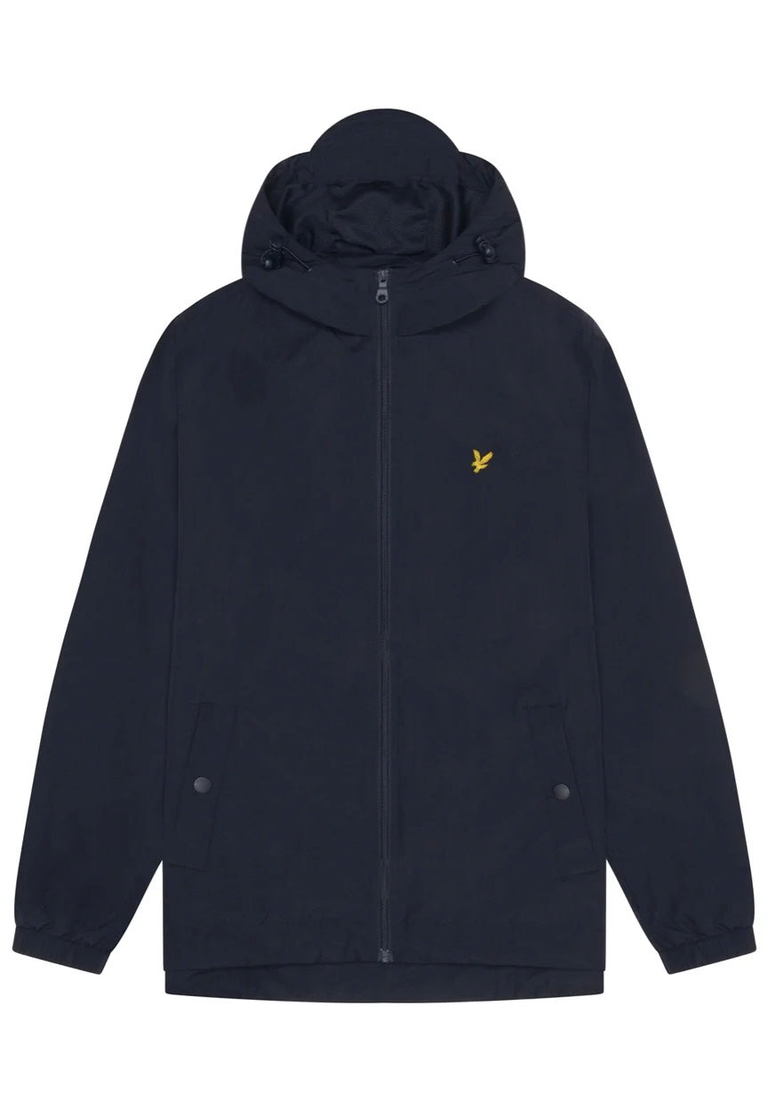 Lyle & Scott - Zip Through Hooded Dark Navy - Jacket | Men-Image