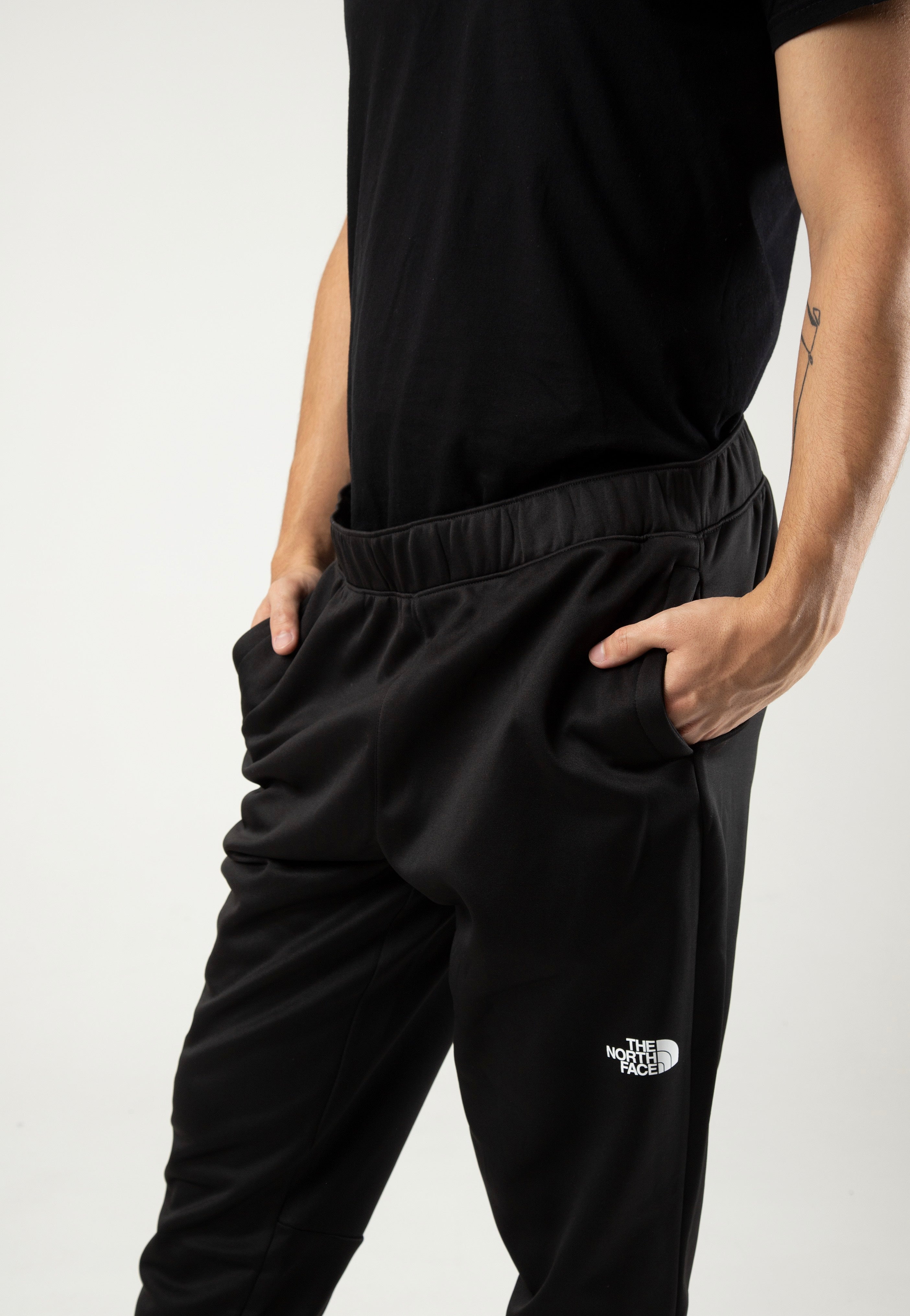 The North Face - Reaxion Fleece Tnf Black/Asphalt Grey - Sweat Pants | Men-Image