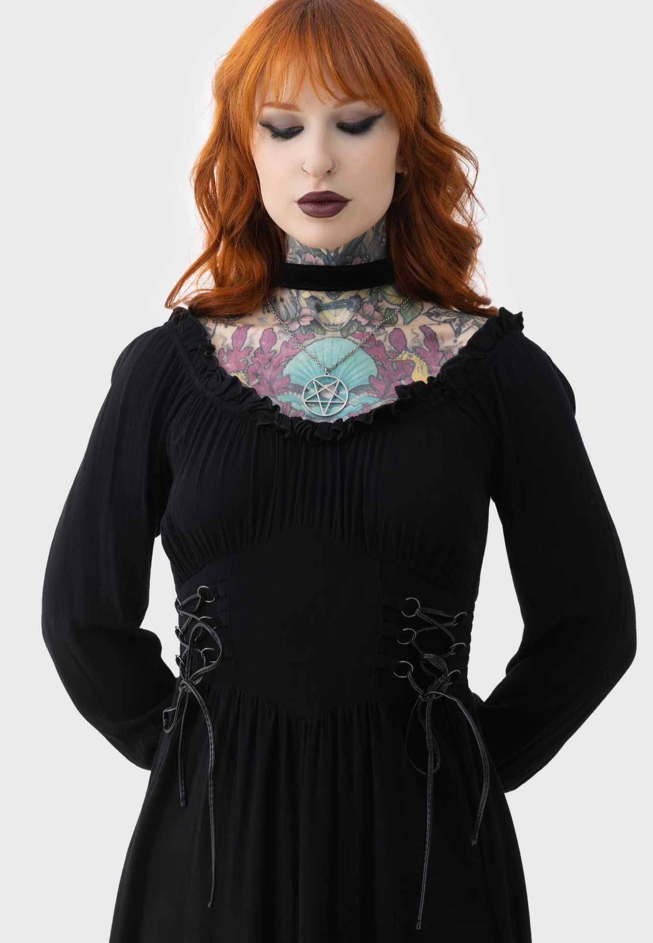 Killstar - Jocaster Maxi Black - Dress | Women-Image