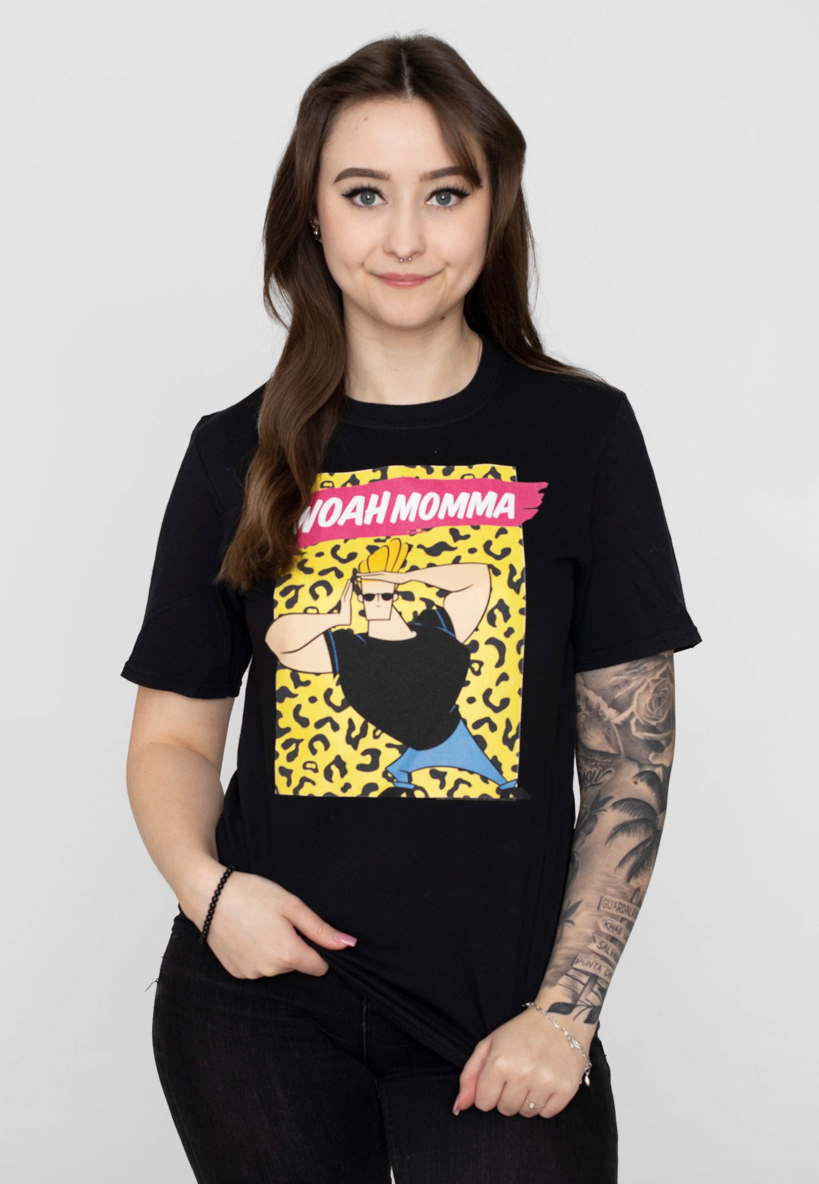 Johnny Bravo - Woah Momma - T-Shirt | Women-Image