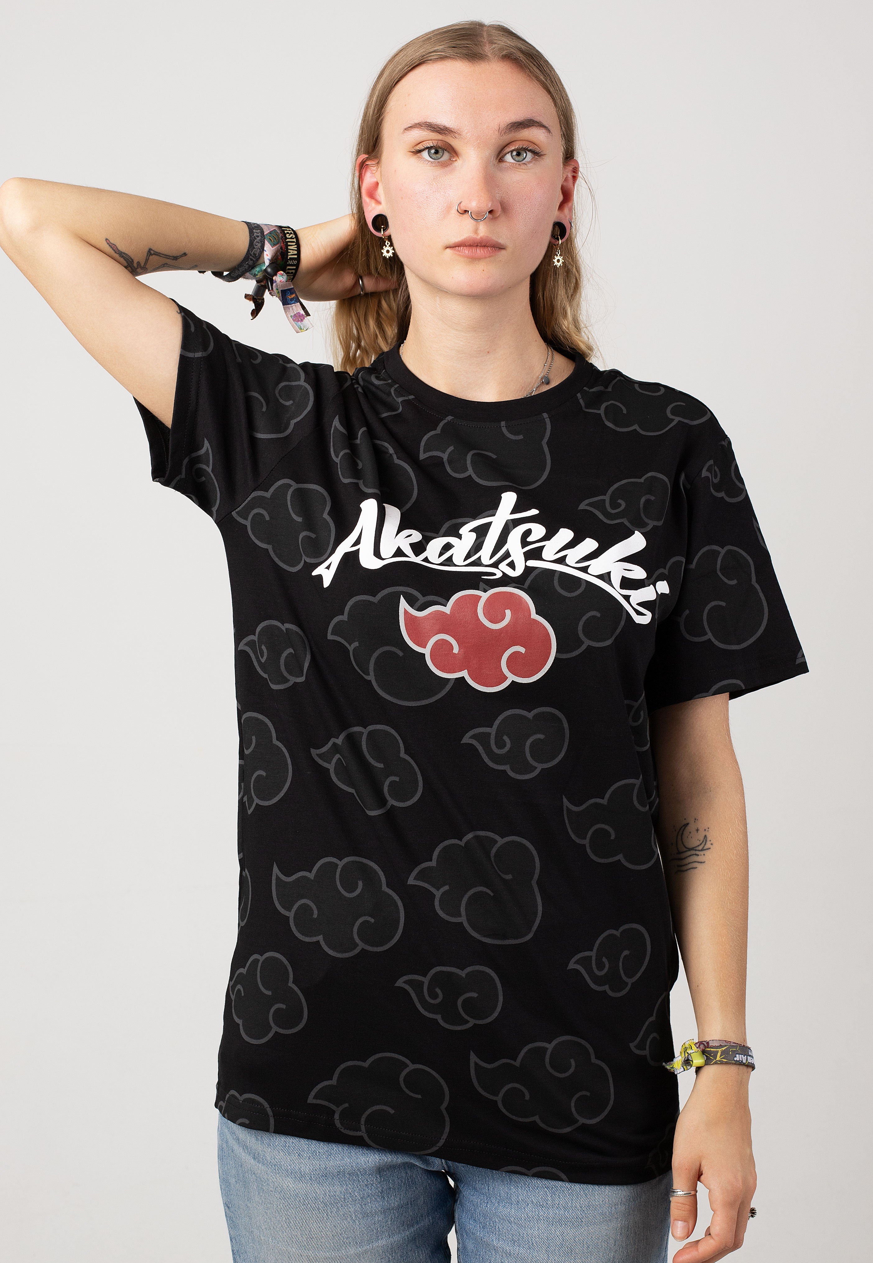 Naruto - Akatsuki Allover - T-Shirt | Women-Image